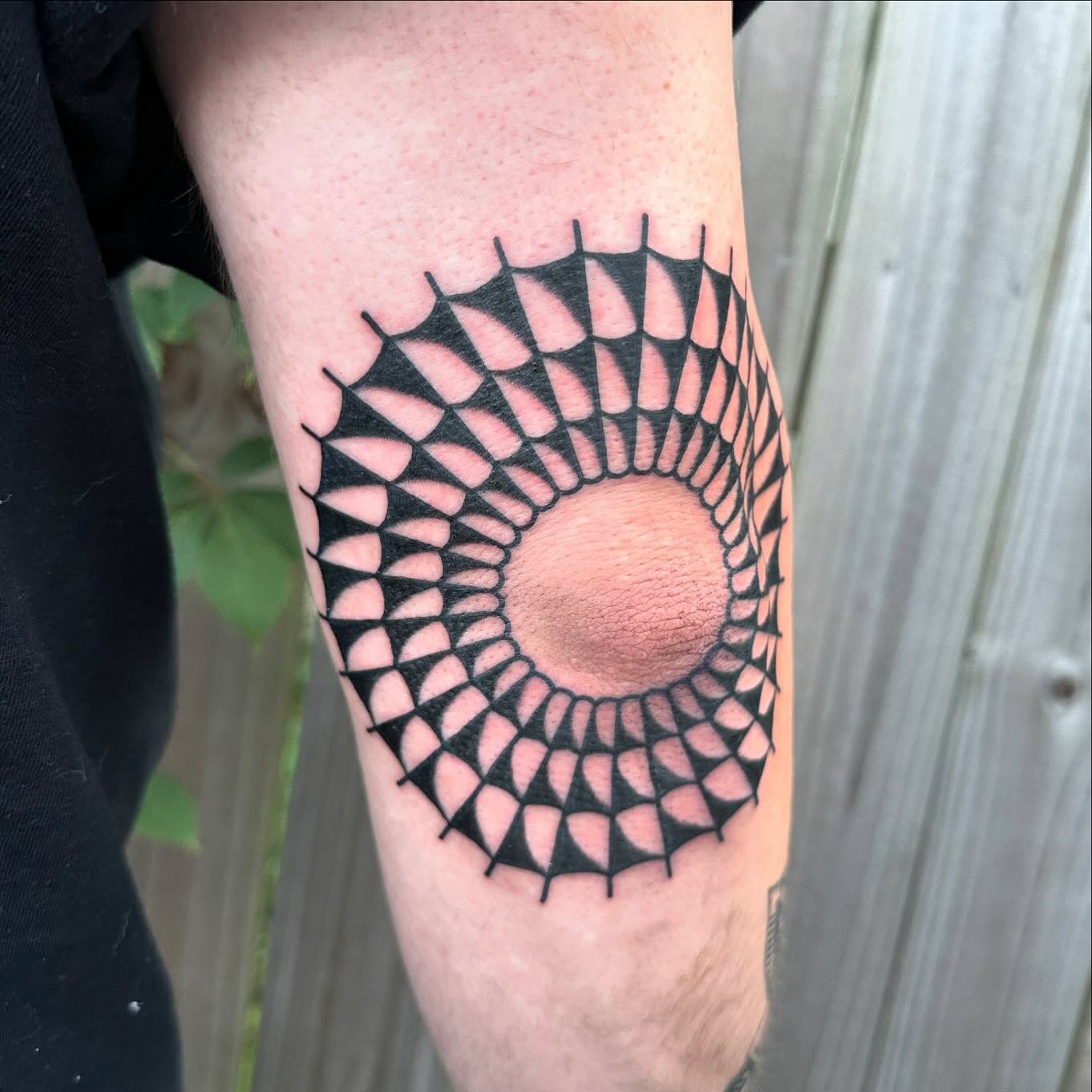 Tattoo by @dirtbagxchaz — geometric
