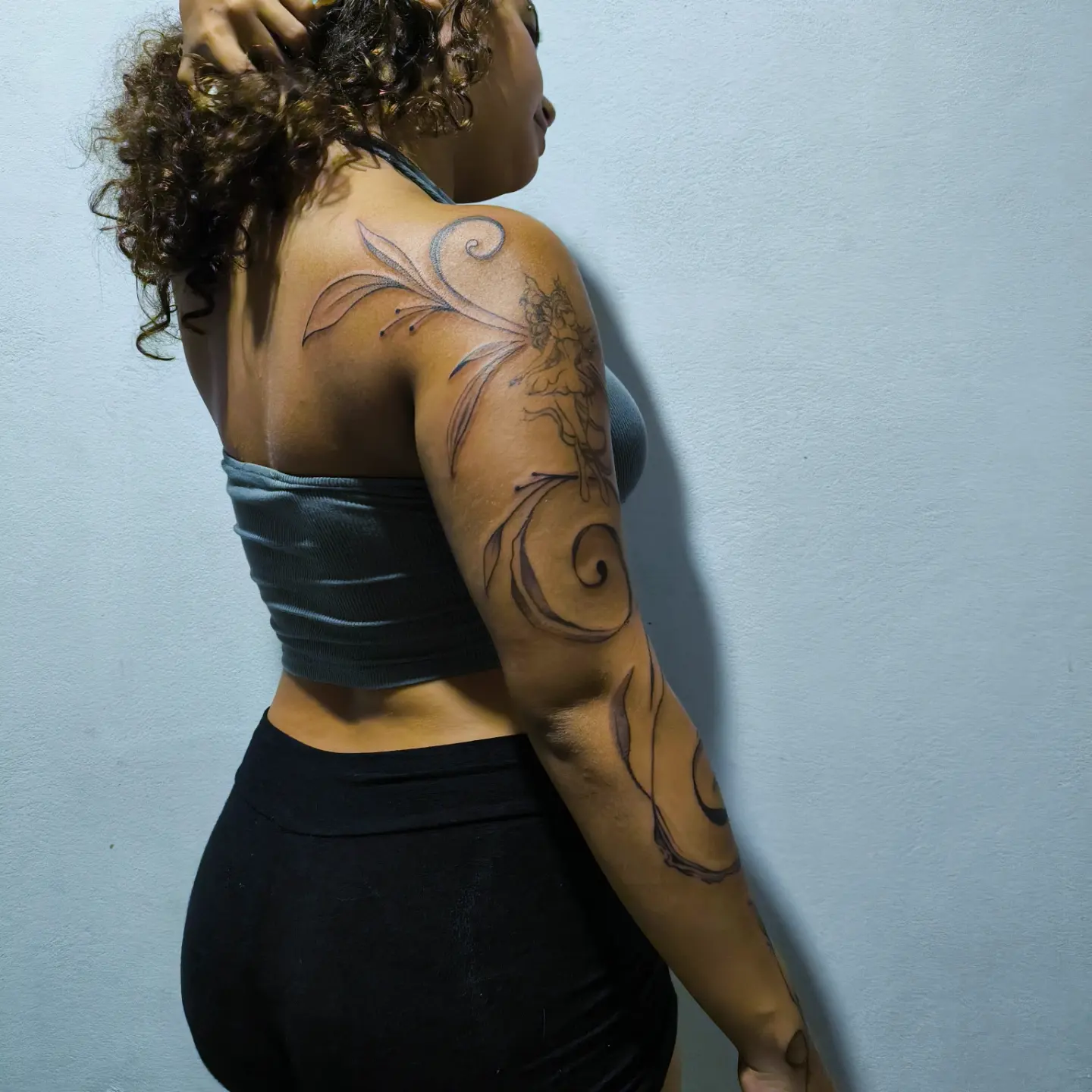 Tattoo by @blauinks โ black_and_grey