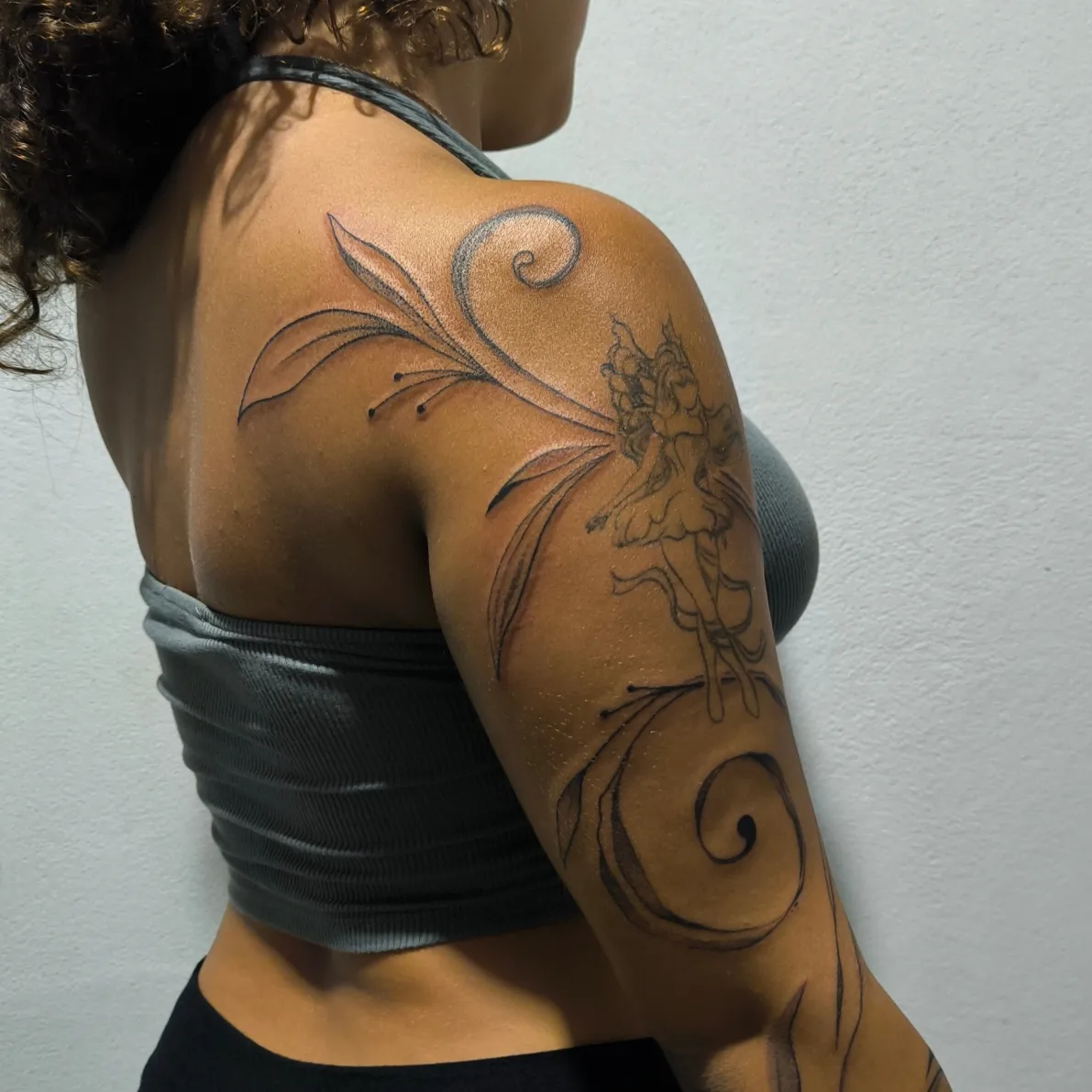 Tattoo by @blauinks โ black_and_grey