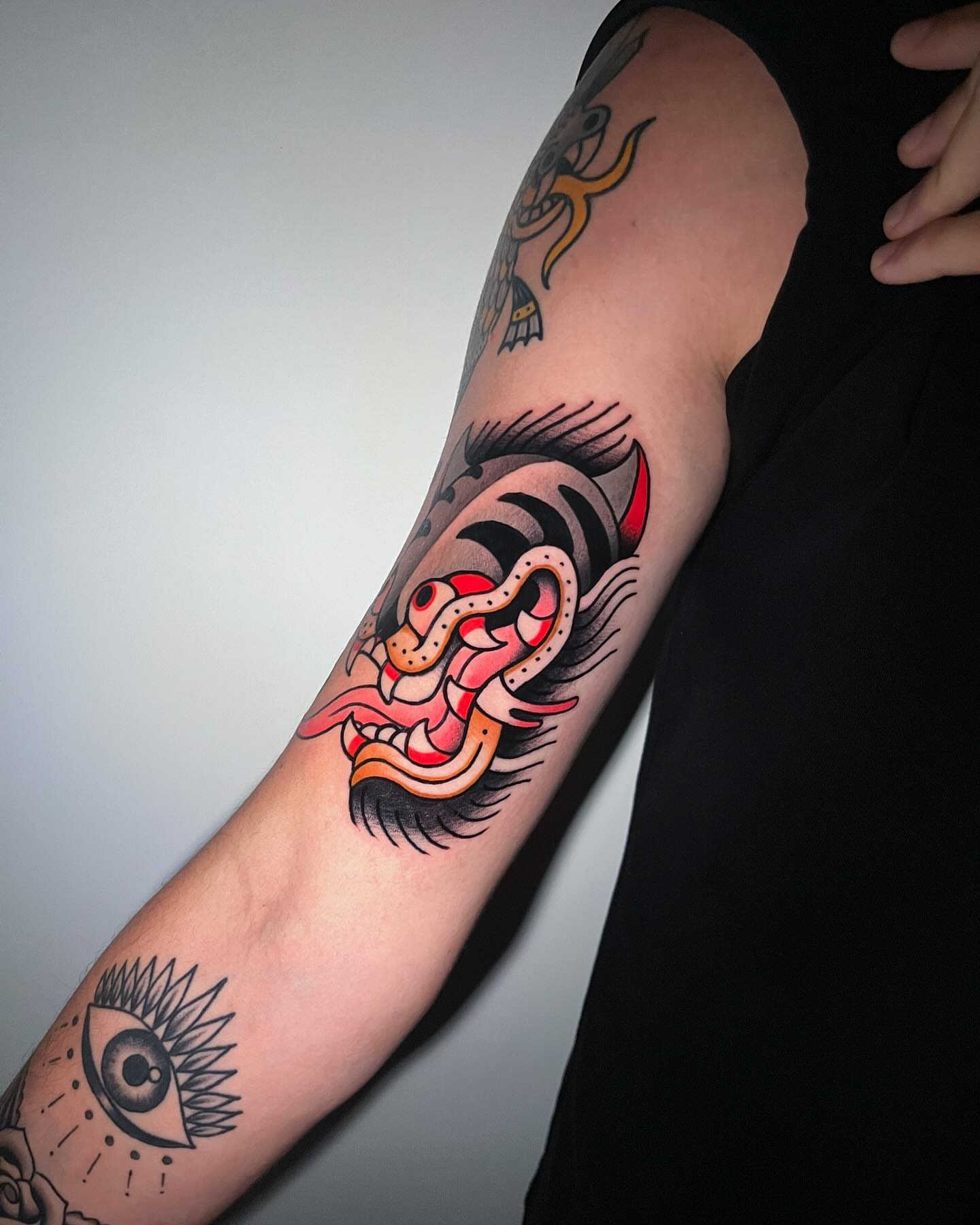 Tattoo by @rogerkampo — american_traditional