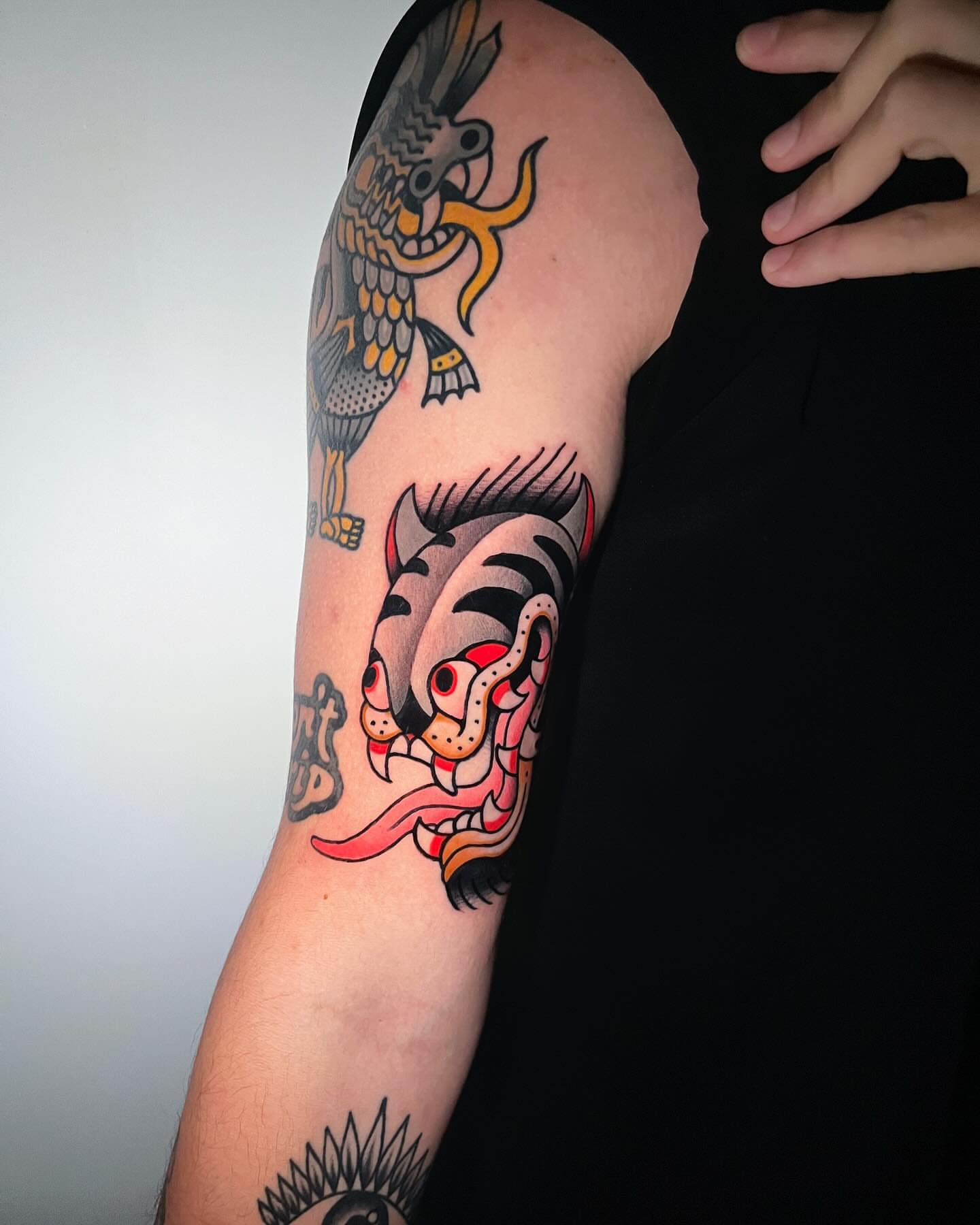 Tattoo by @rogerkampo — american_traditional