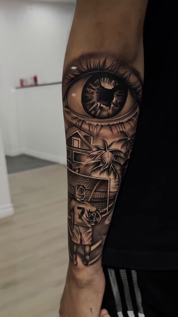 Tattoo by @cees_inks — realism, black_and_grey