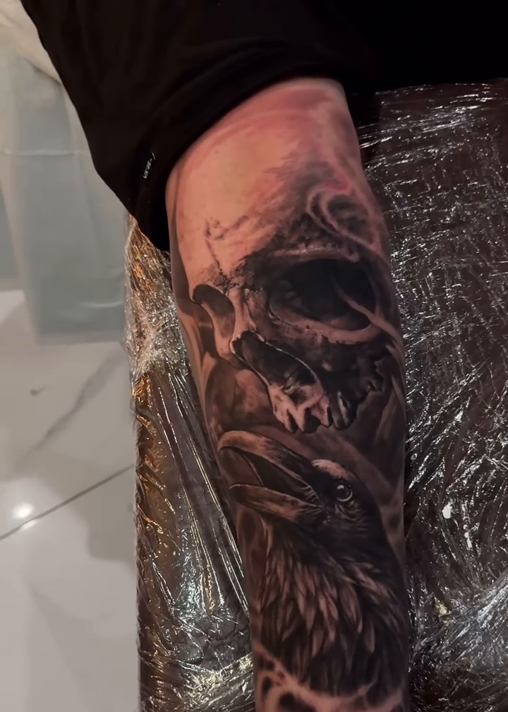 Tattoo by @dannylepore — dark_realism, black_and_grey