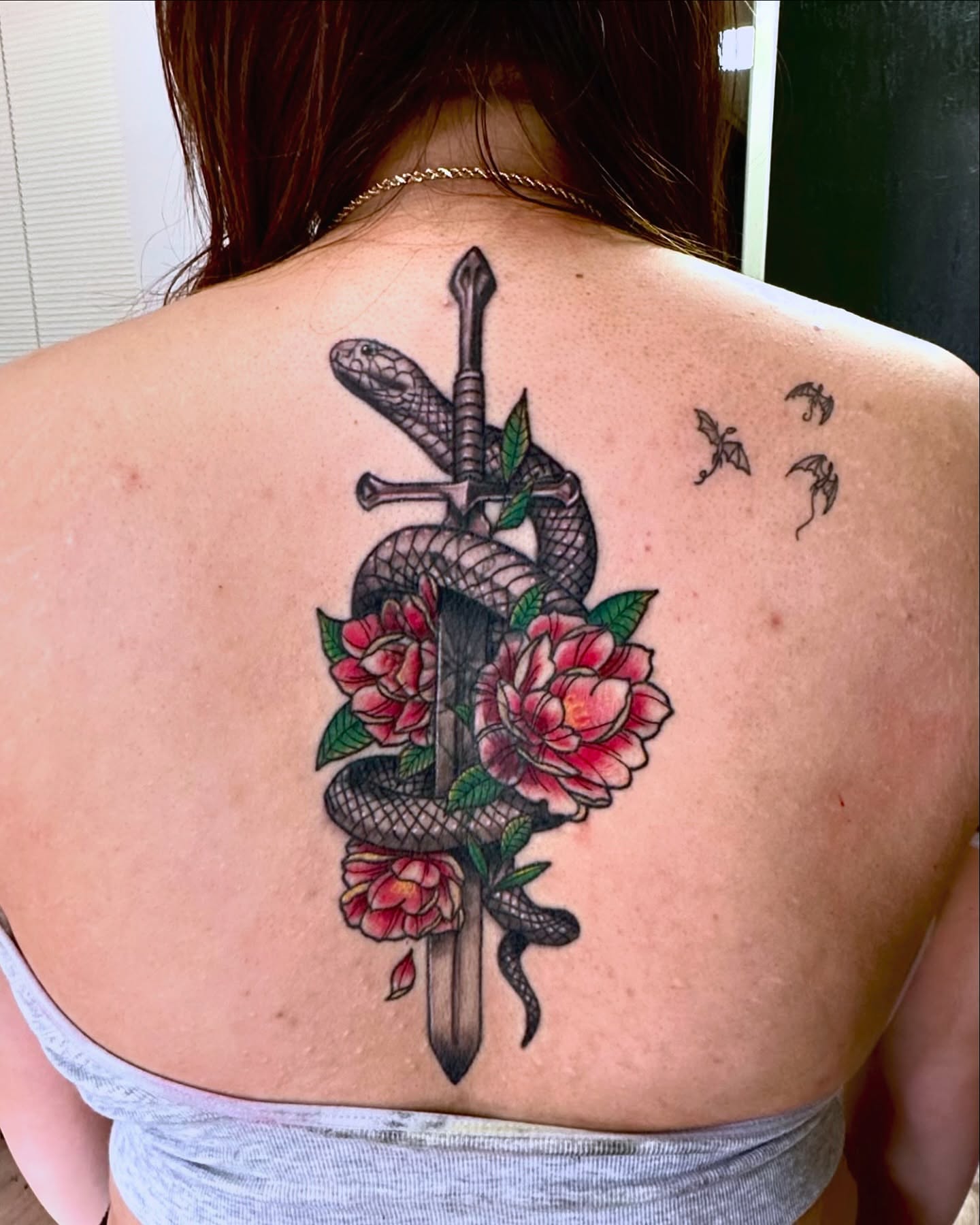 Tattoo by @roxotattoos — american_traditional, realism
