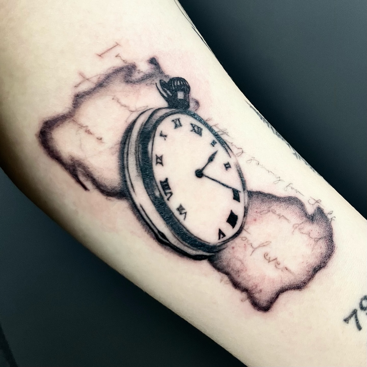 Tattoo by @stee_tt — black_and_grey