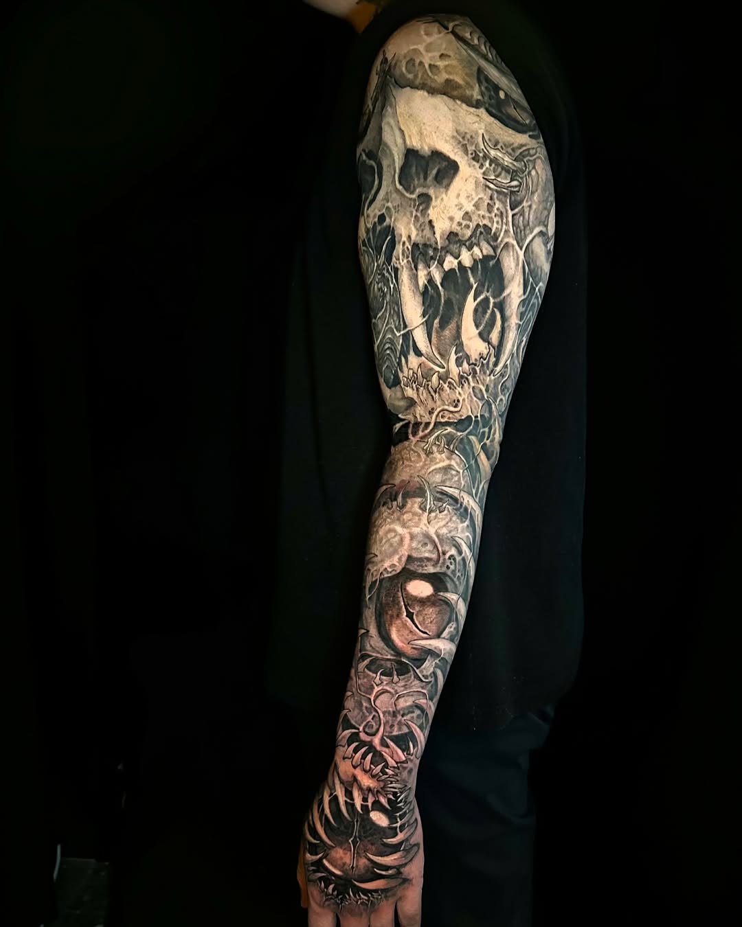 Tattoo by @99_blk — realism, dark_realism