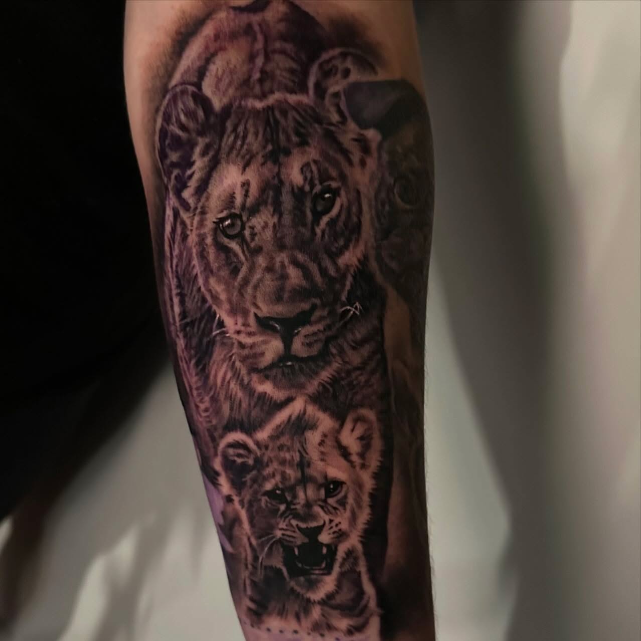Tattoo by @tazhotzon — realism, black_and_grey