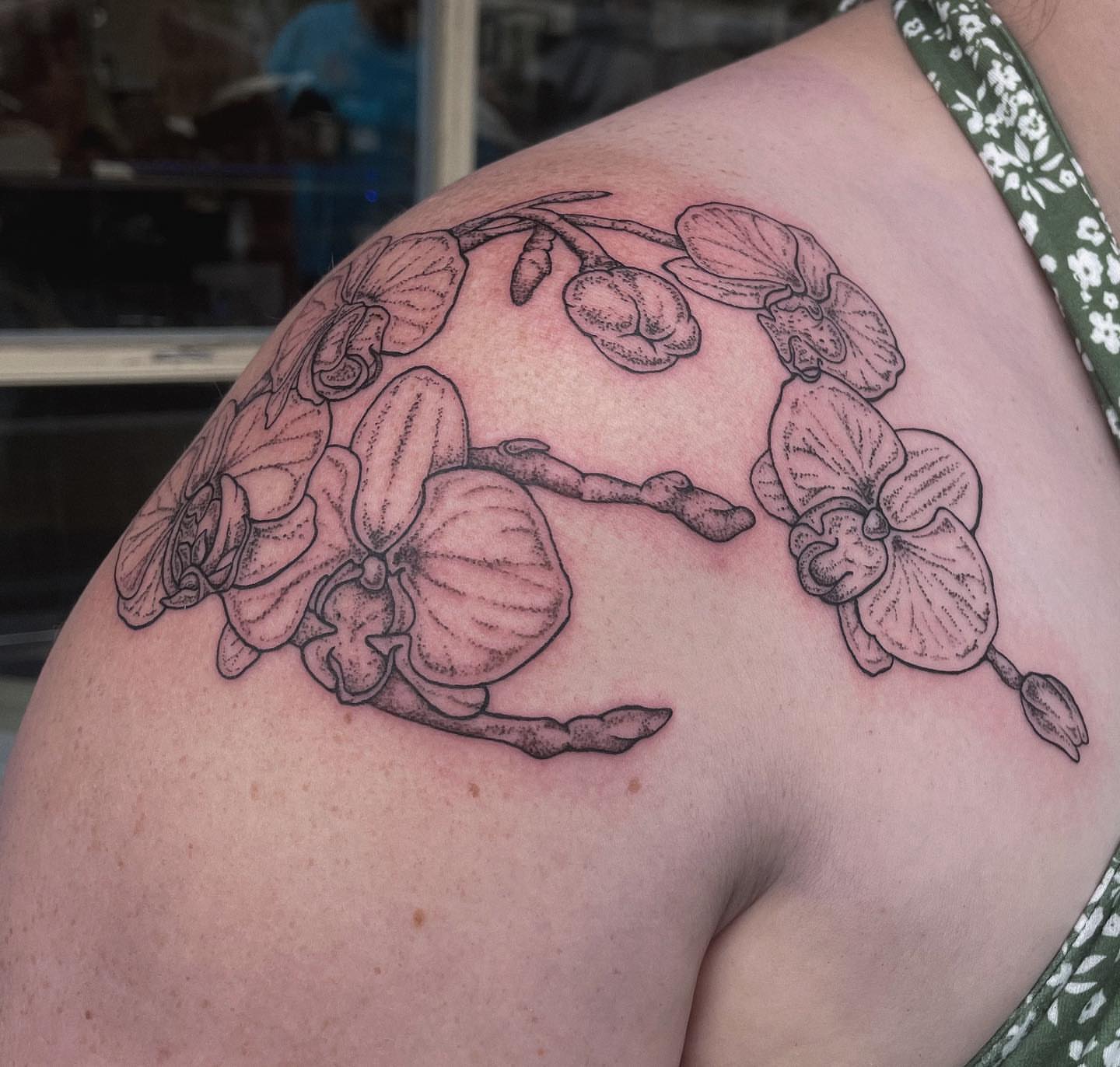 Tattoo by @allieruck_tattoos — black_and_grey