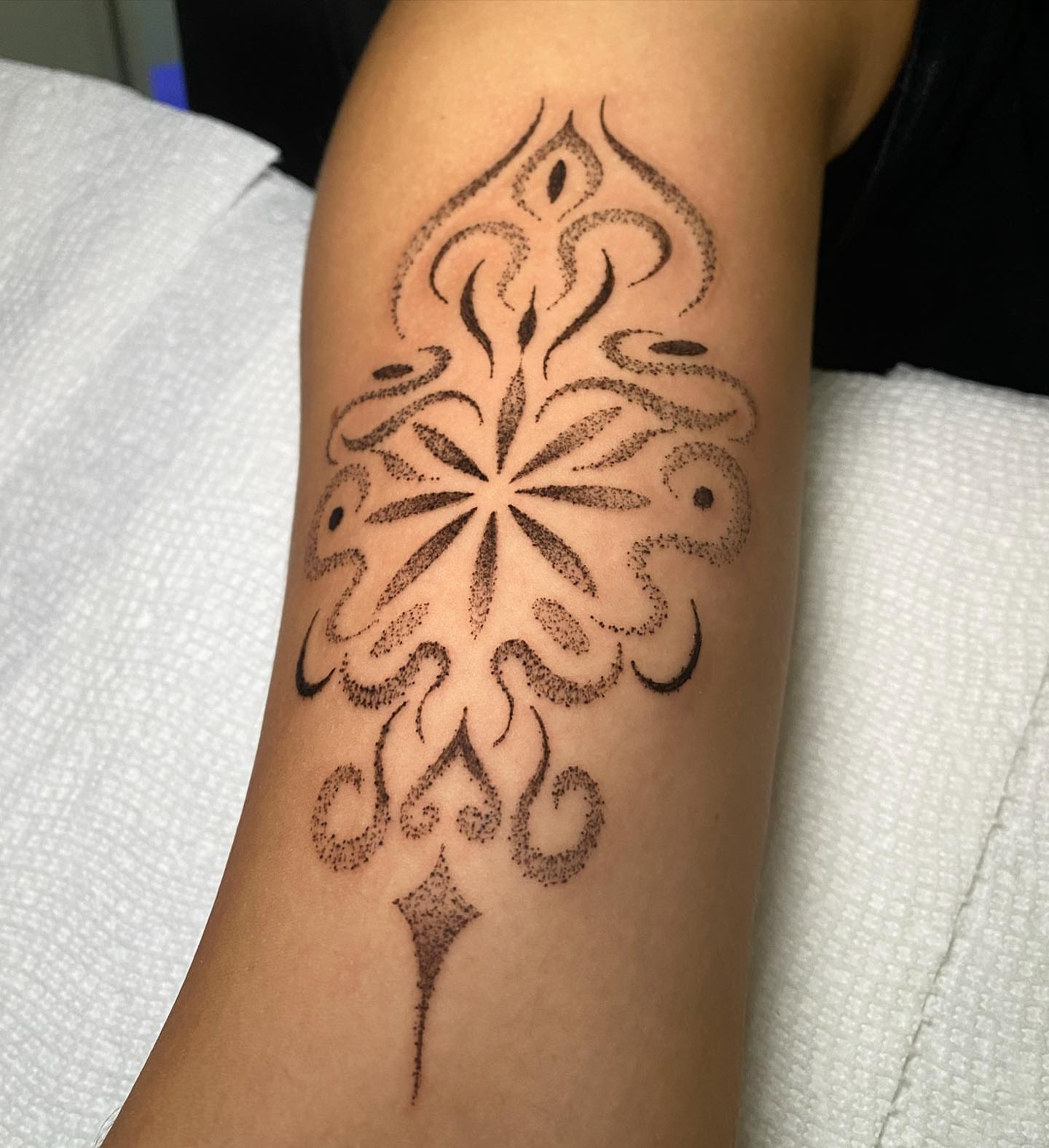 Tattoo by @ireland_tattoo — dotwork