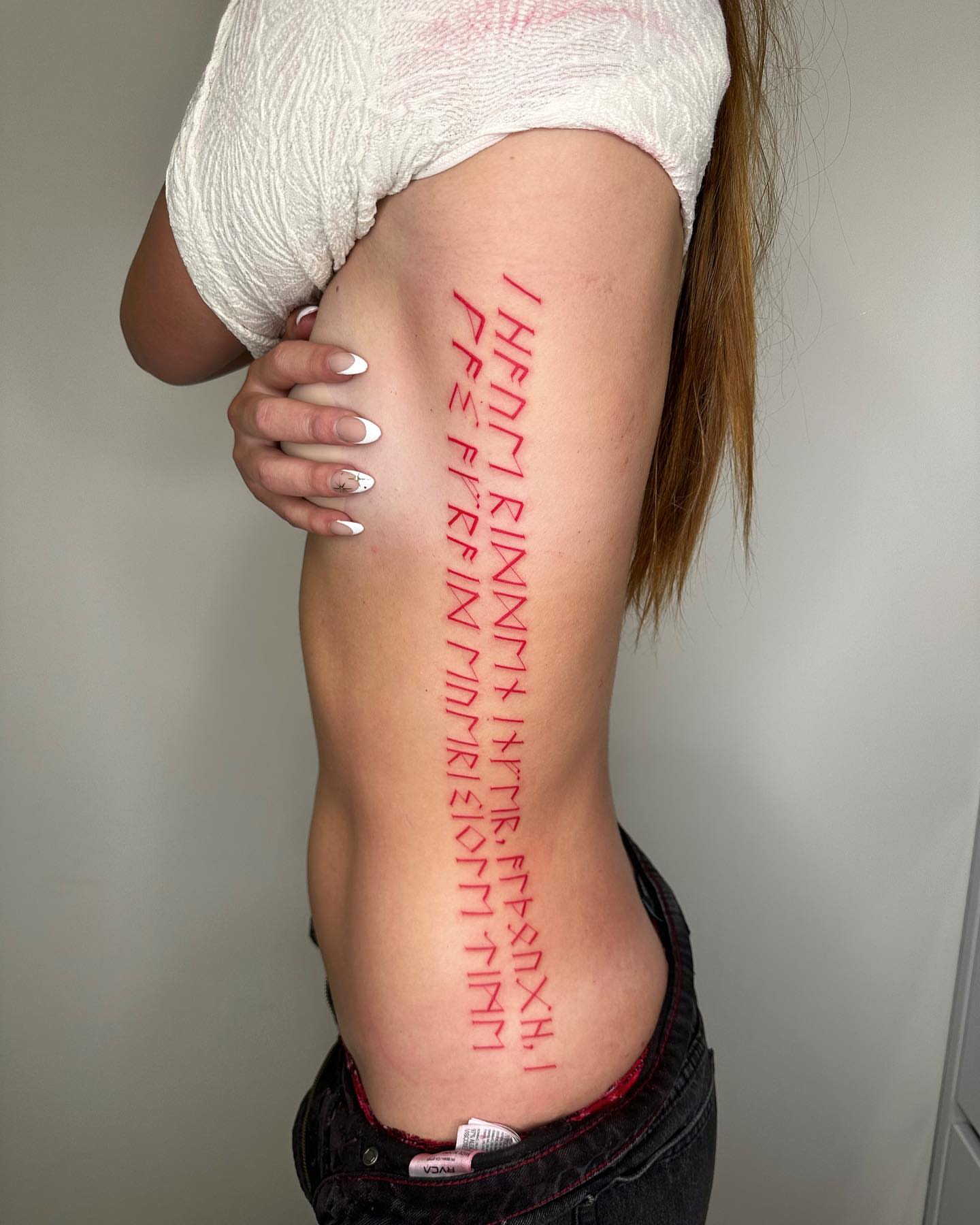 Tattoo by @kphaninks โ lettering_script