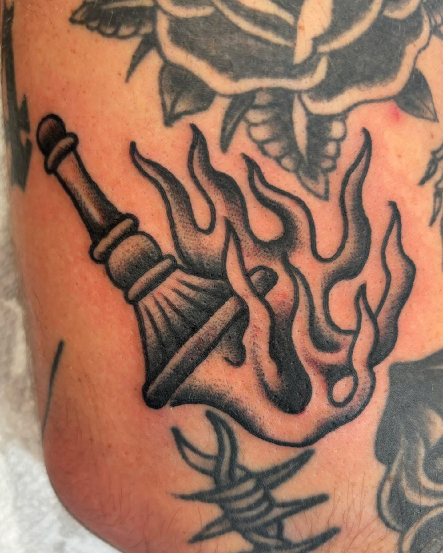 Tattoo by @jasonryanfields — american_traditional, black_and_grey