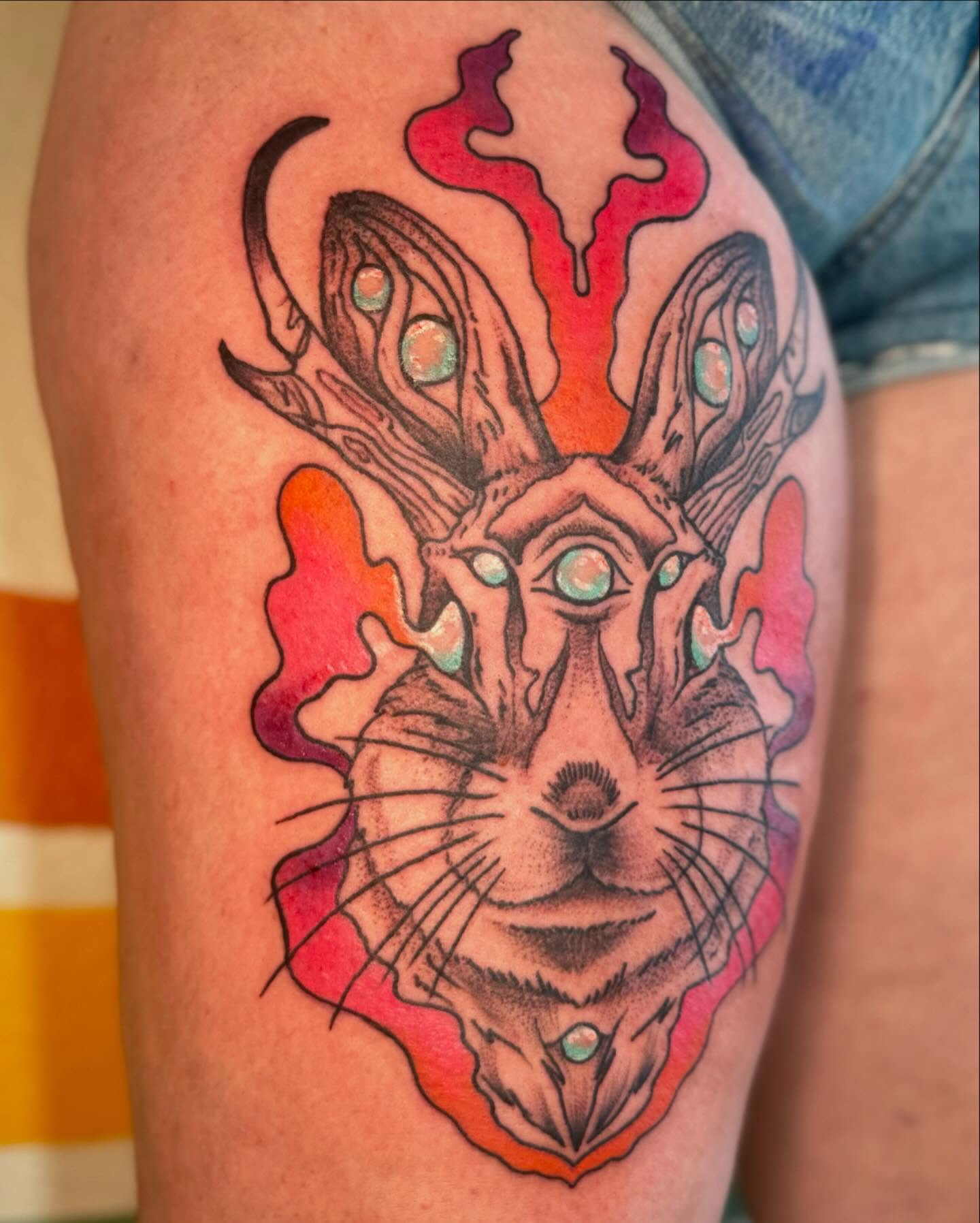 Tattoo by @sound_sanctuary_tattoos — new_school, surrealism
