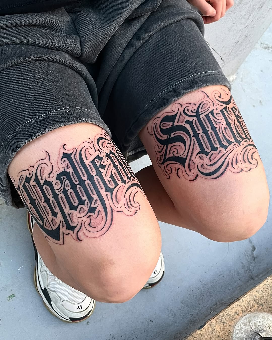 Tattoo by @joon_letters — lettering_script
