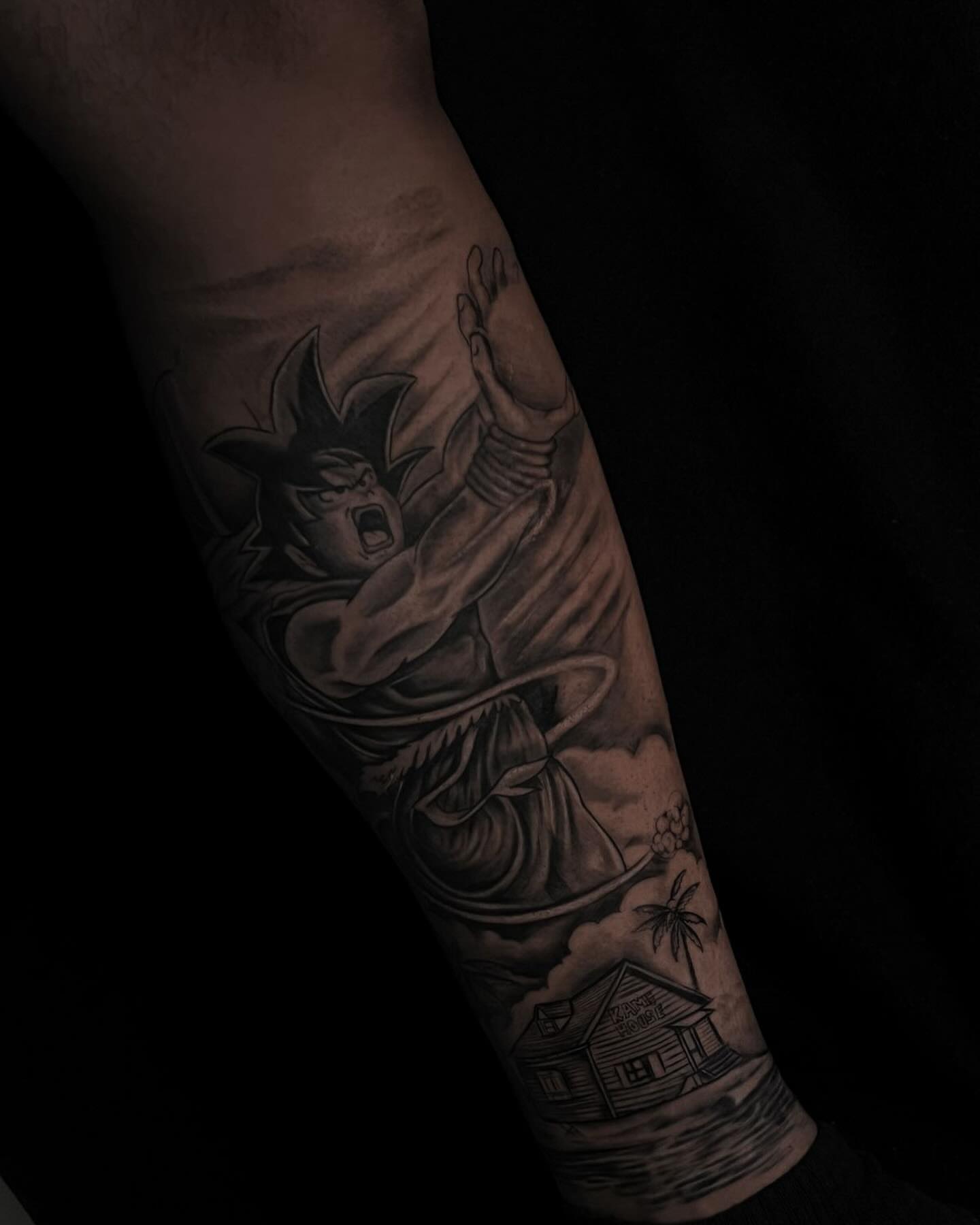 Tattoo by @greytatto_93 — anime
