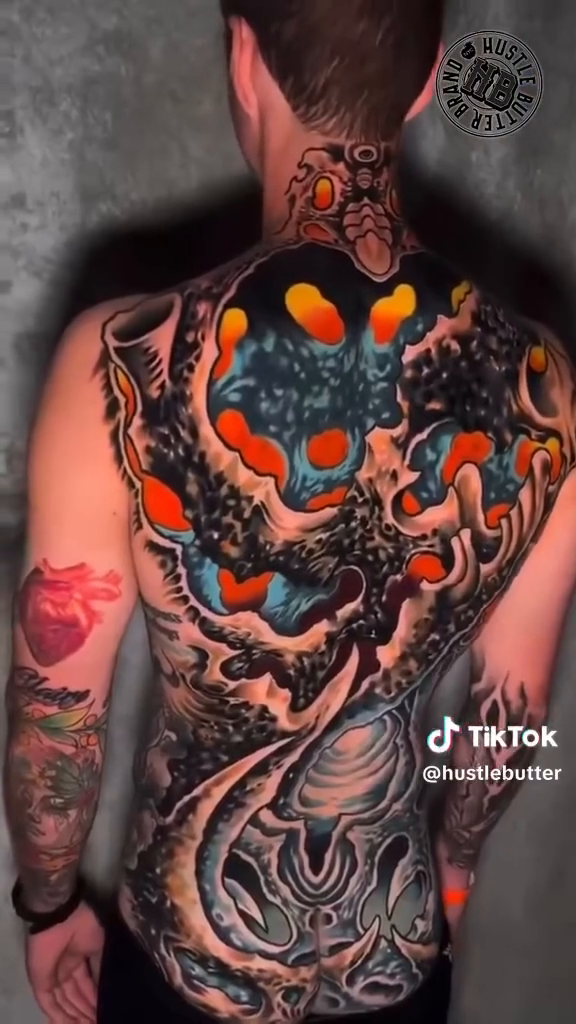 Tattoo by @wadetitusart — japanese_irezumi, black_and_grey