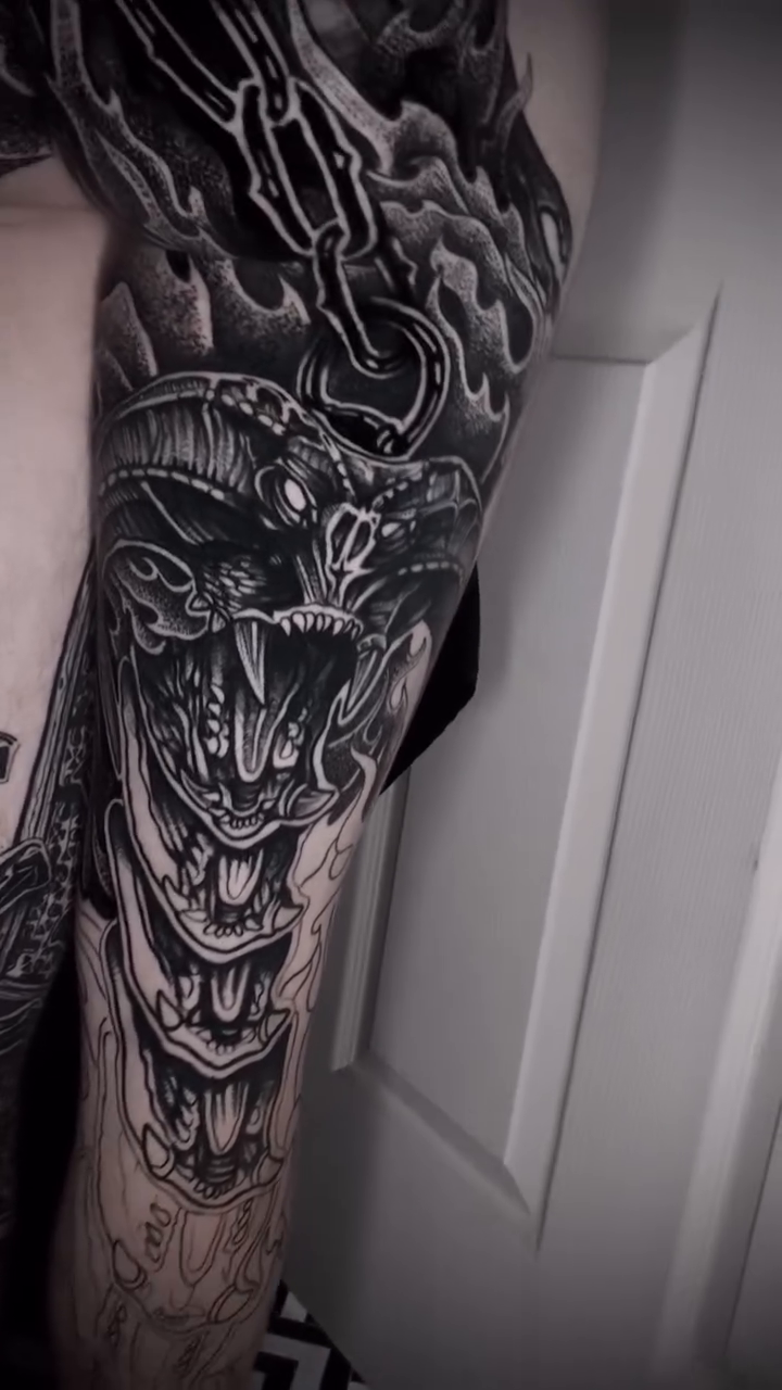 Tattoo by @jubsyking — dark_realism, black_and_grey