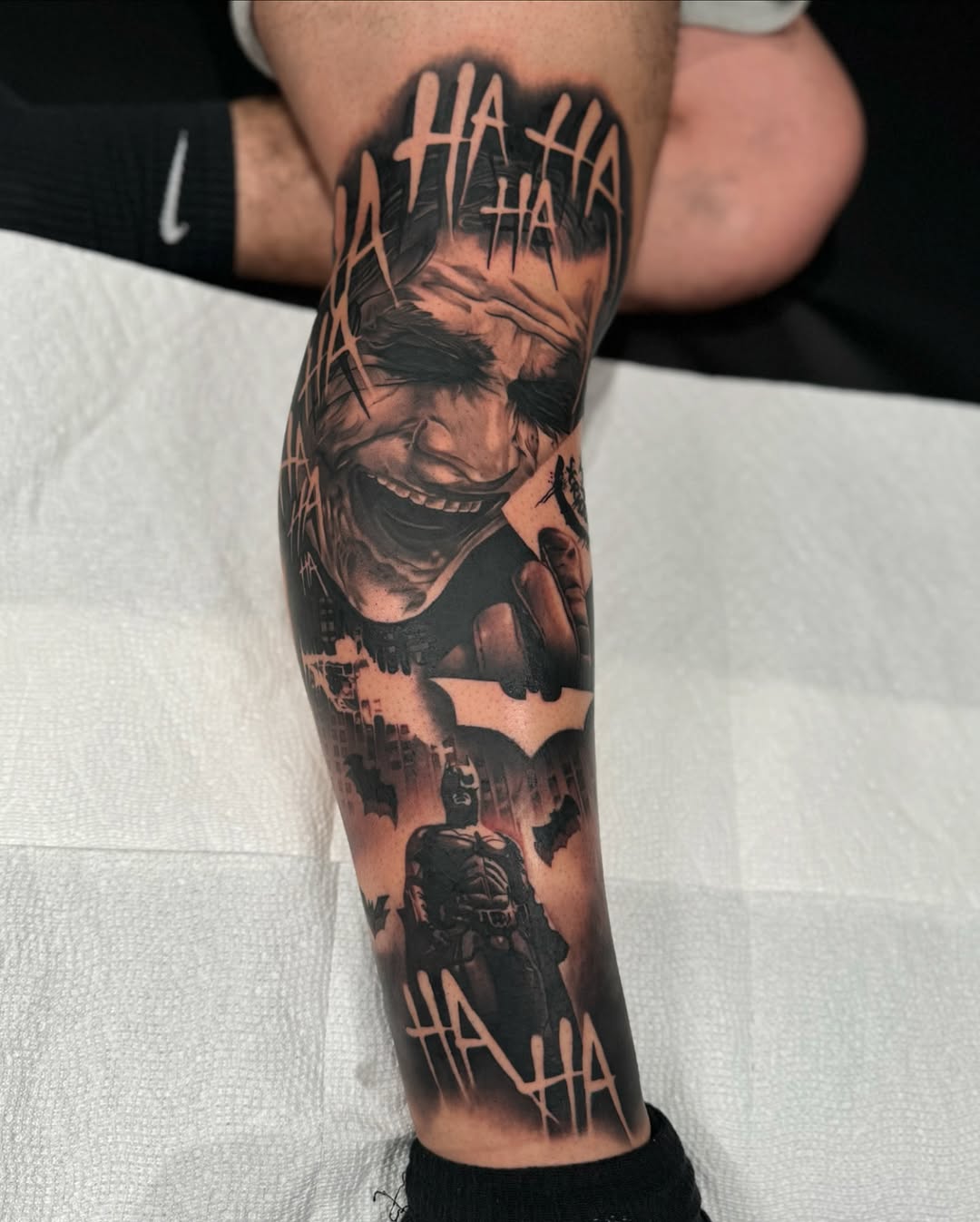 Tattoo by @rockyg_inkz — realism, black_and_grey