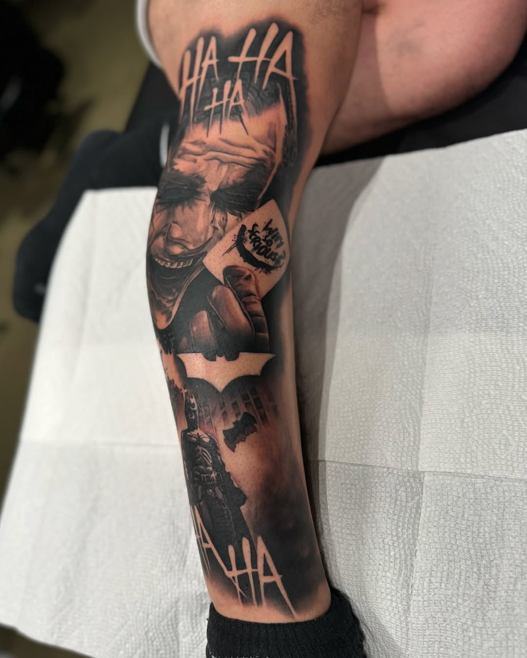 Tattoo by @rockyg_inkz — realism, black_and_grey