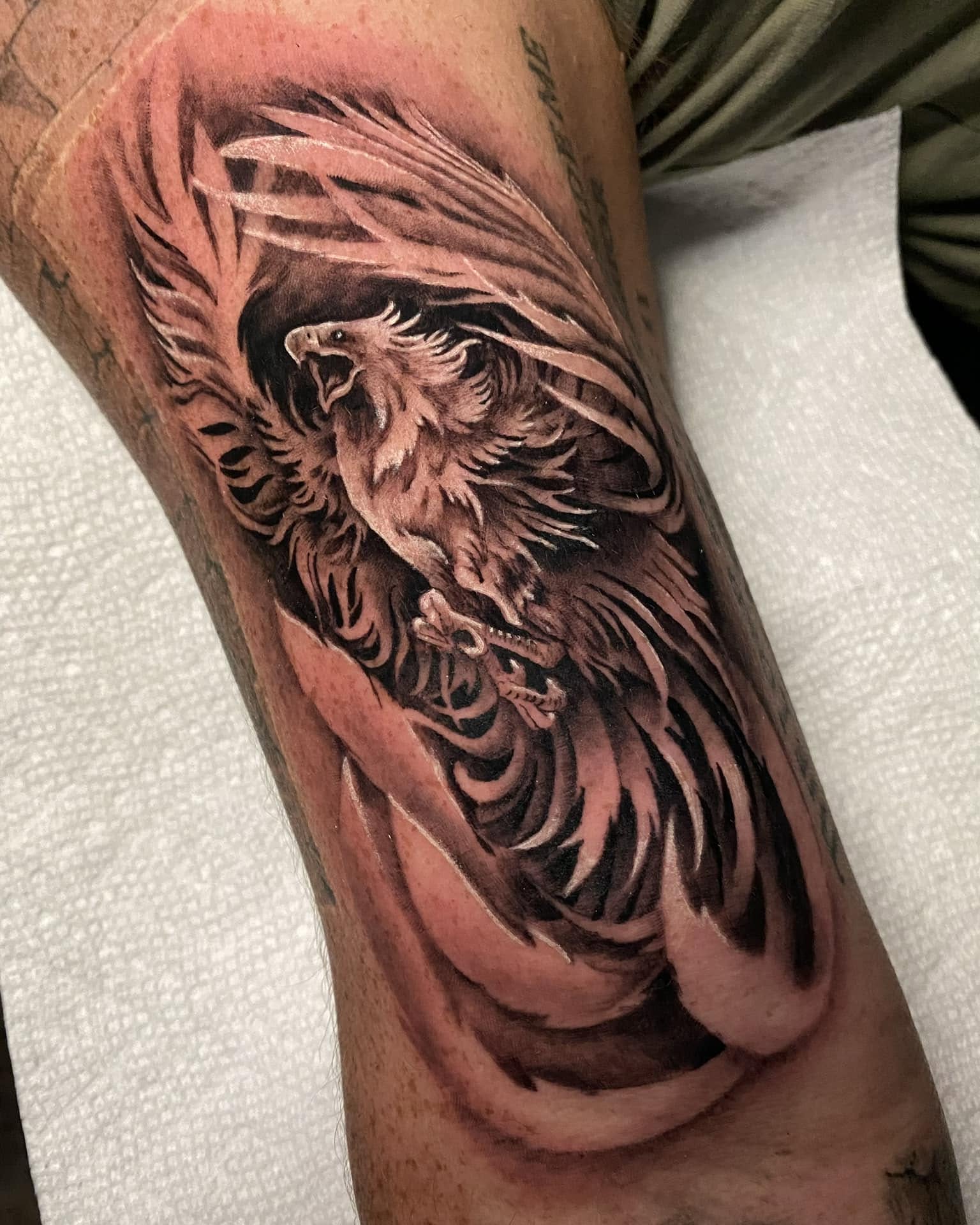 Tattoo by @timmy_vandroff — realism, dark_realism