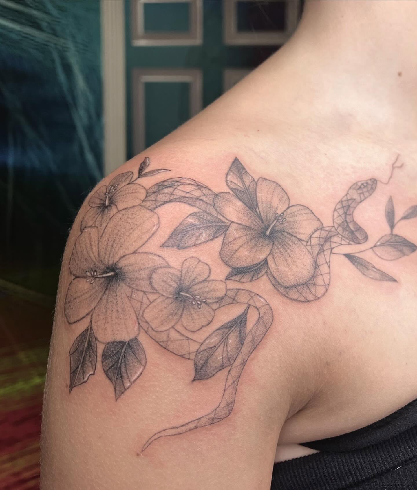 Tattoo by @jayspike_tattoos — black_and_grey, realism