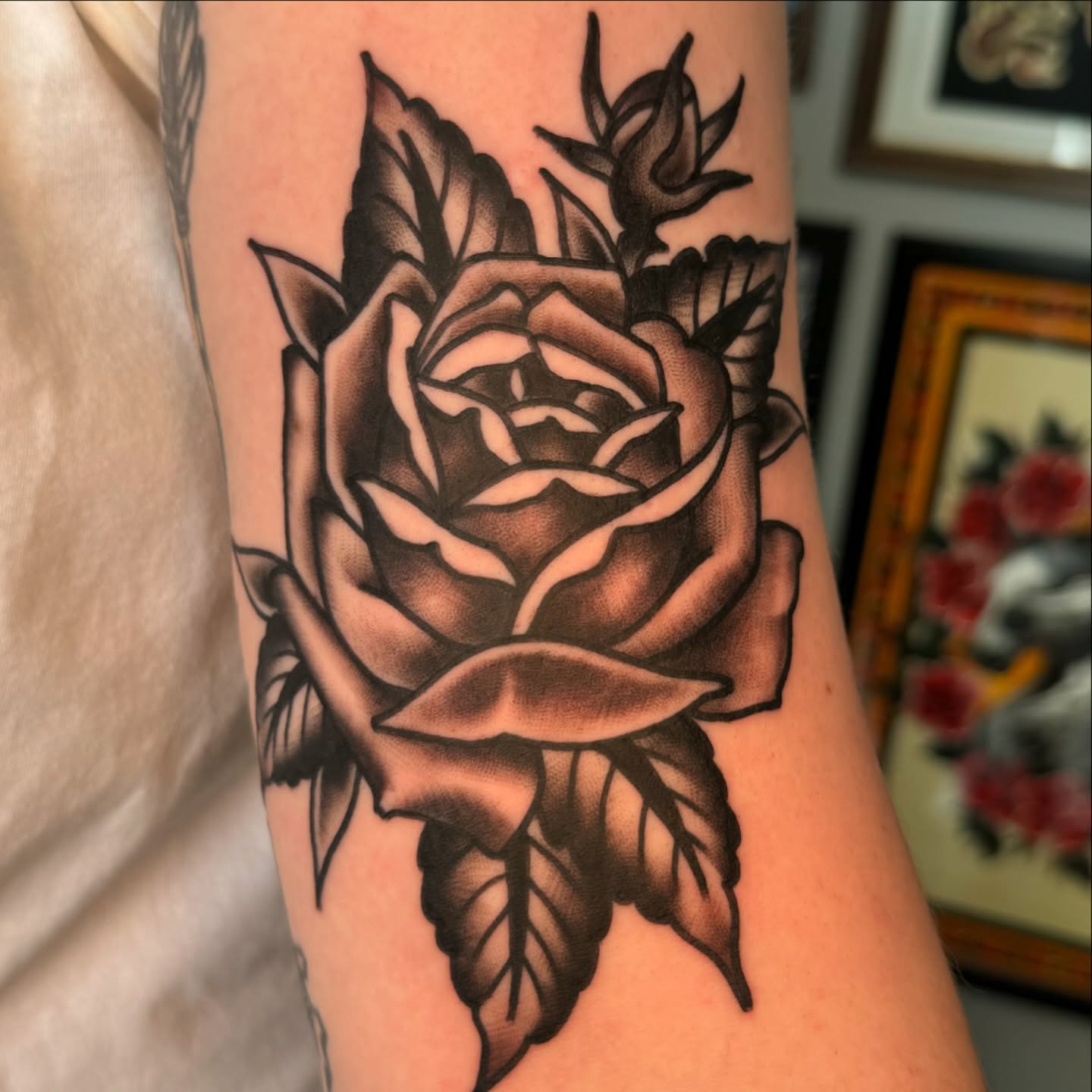 Tattoo by @jeremyhudsontattoo — black_and_grey