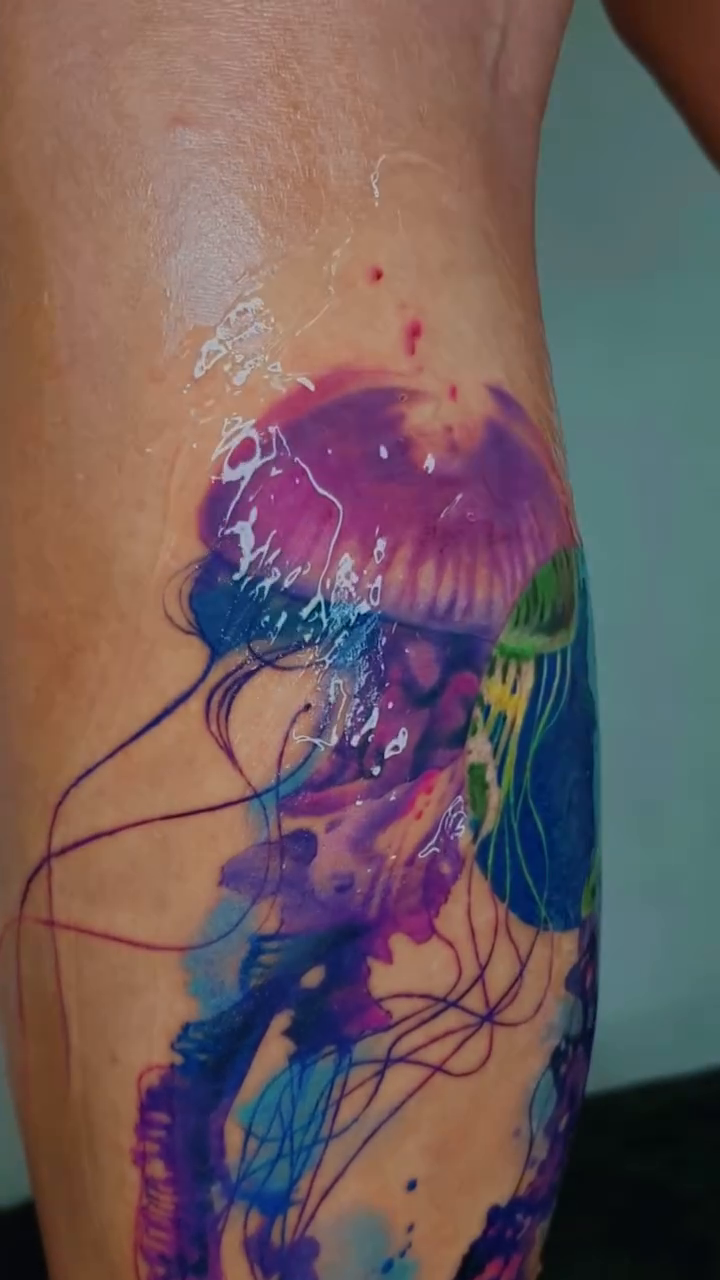 Tattoo by @mattynox — watercolor, realism