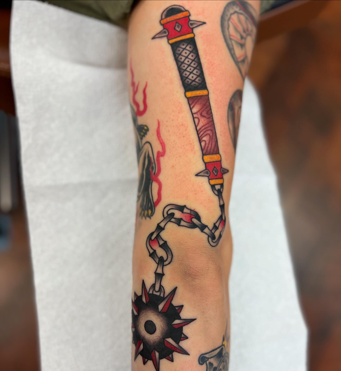 Tattoo by @howler.tattoos โ american_traditional