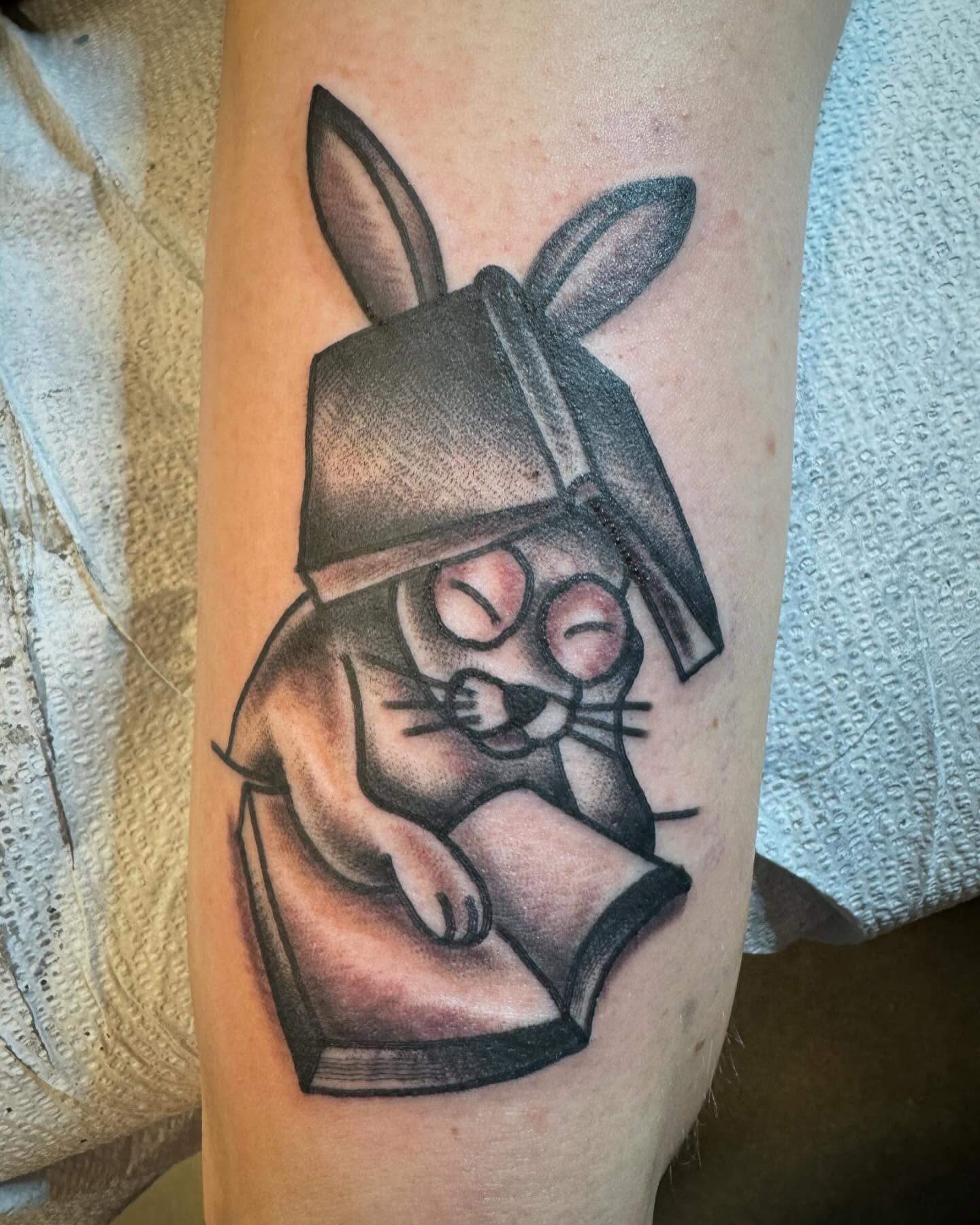 Tattoo by @mighty_chrispins — black_and_grey