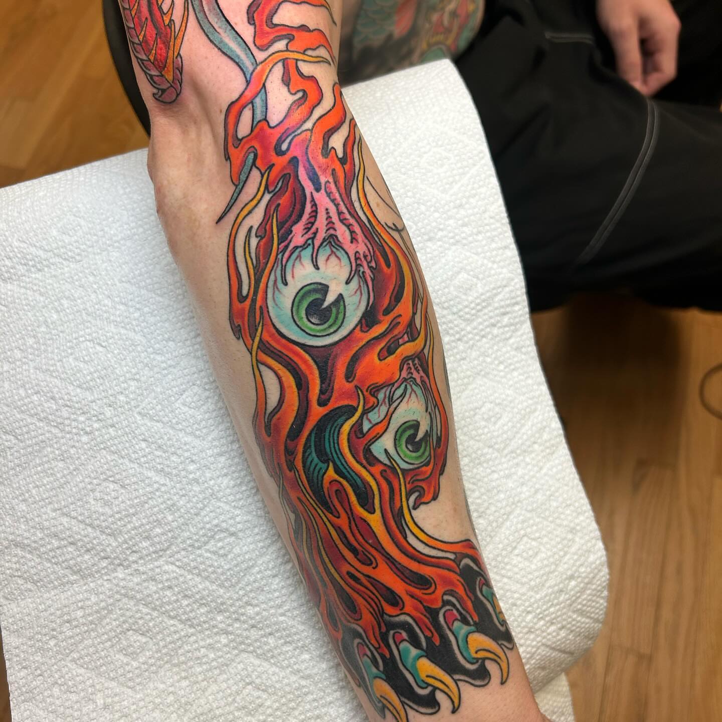 Tattoo by @craiggardyan — new_school, surrealism