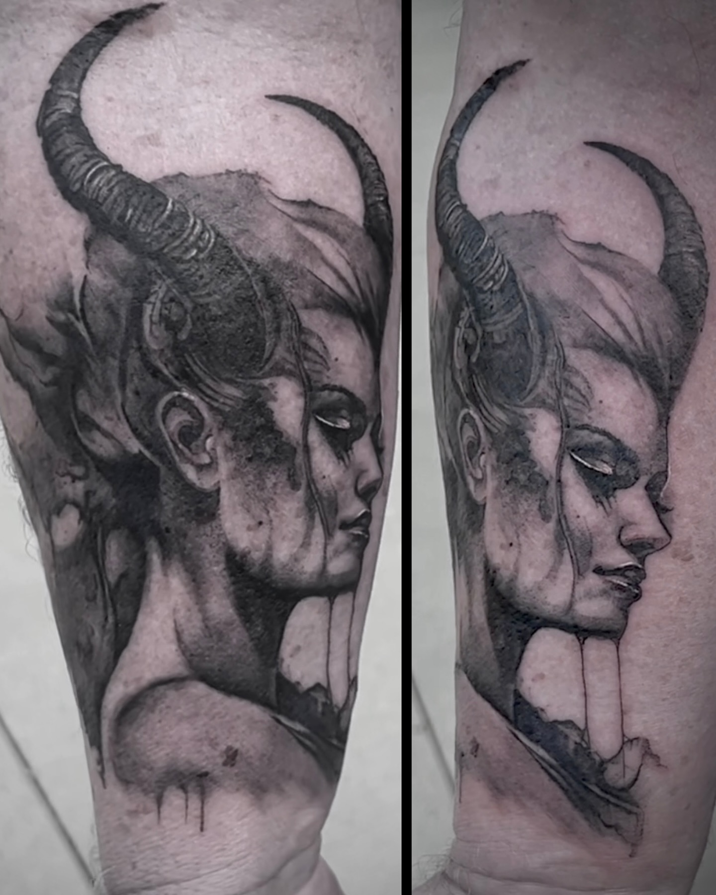 Tattoo by @jamycarlton_ — black_and_grey, realism