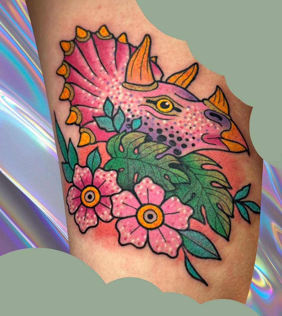Tattoo by @chelsbells_tattoos — new_school, illustrative