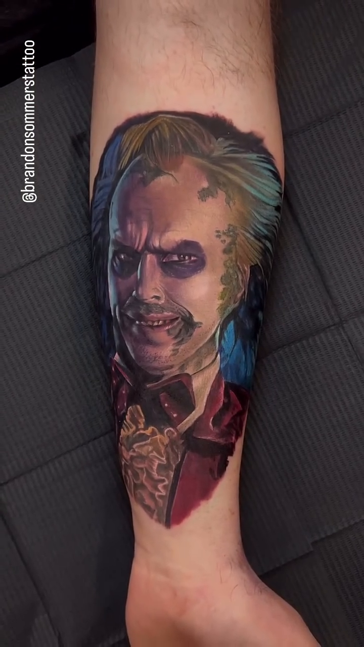 Tattoo work at Boston Tattoo Convention 2026