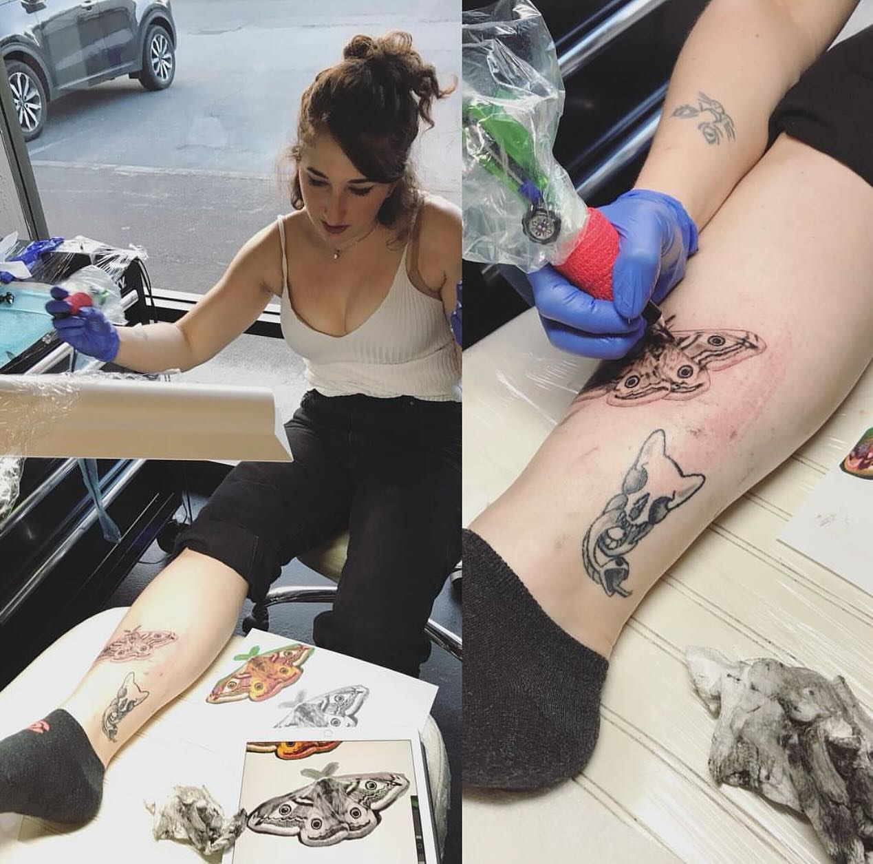 Tattoo by @jespetrietattoos β black_and_grey