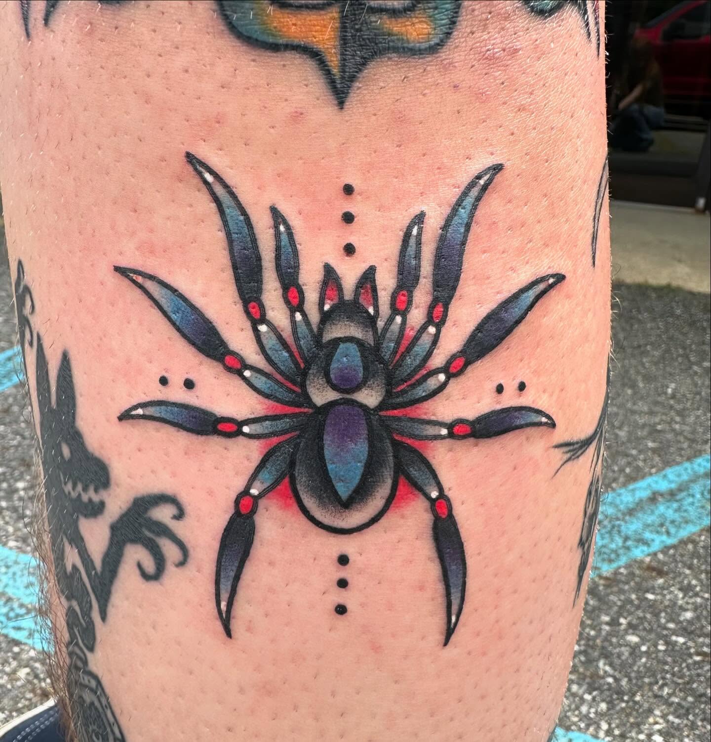 Tattoo by @juniper_oshea — geometric