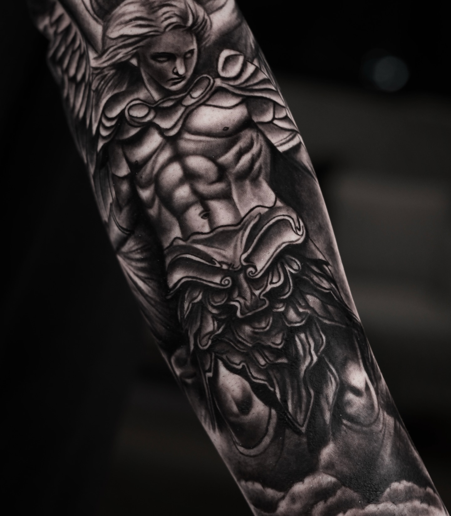 Tattoo by @blakeferonetattoo β black_and_grey, realism