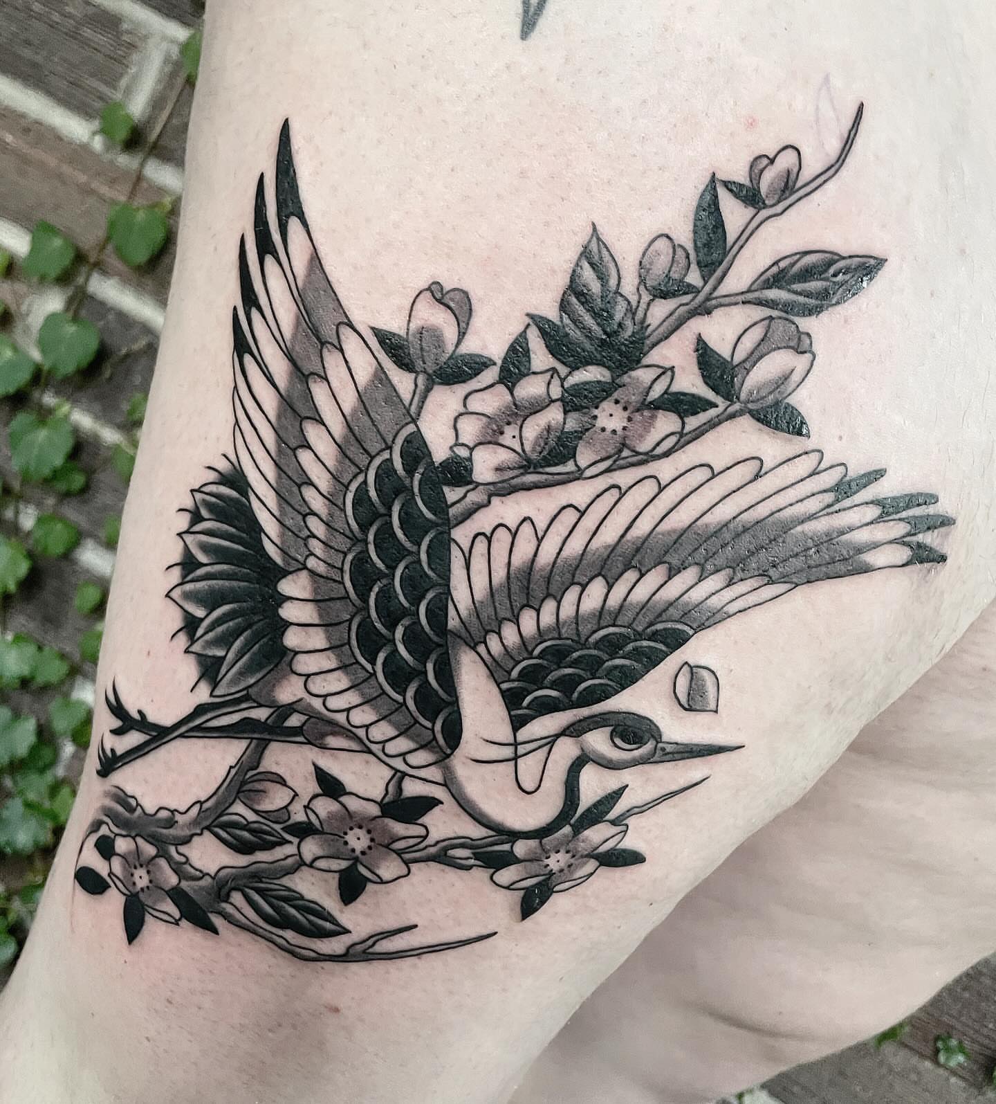 Tattoo by @booradleey — black_and_grey