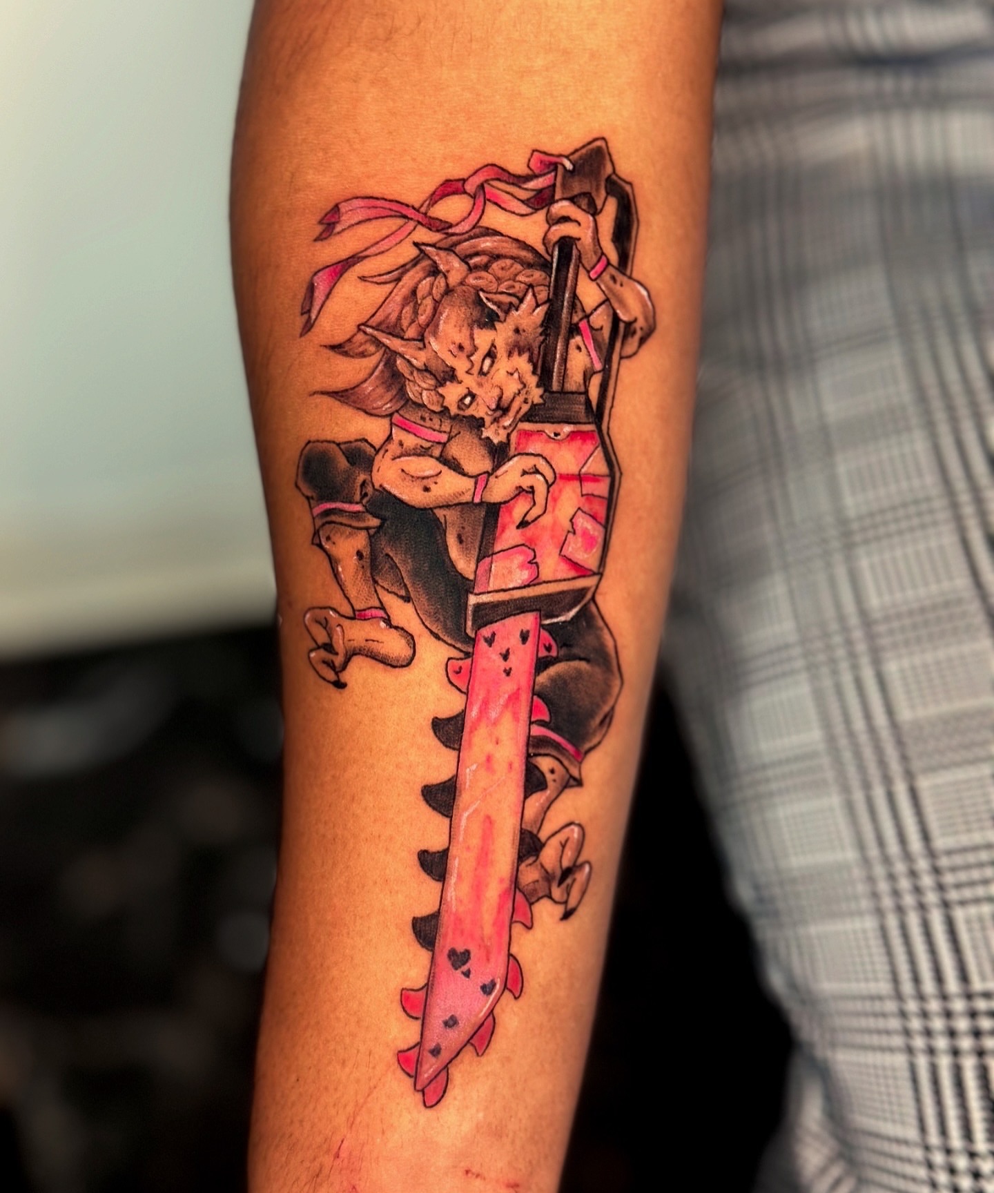 Tattoo by @kuropink_tattoo — anime