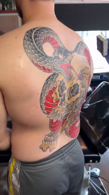 Tattoo by @aaron_bell — japanese_irezumi