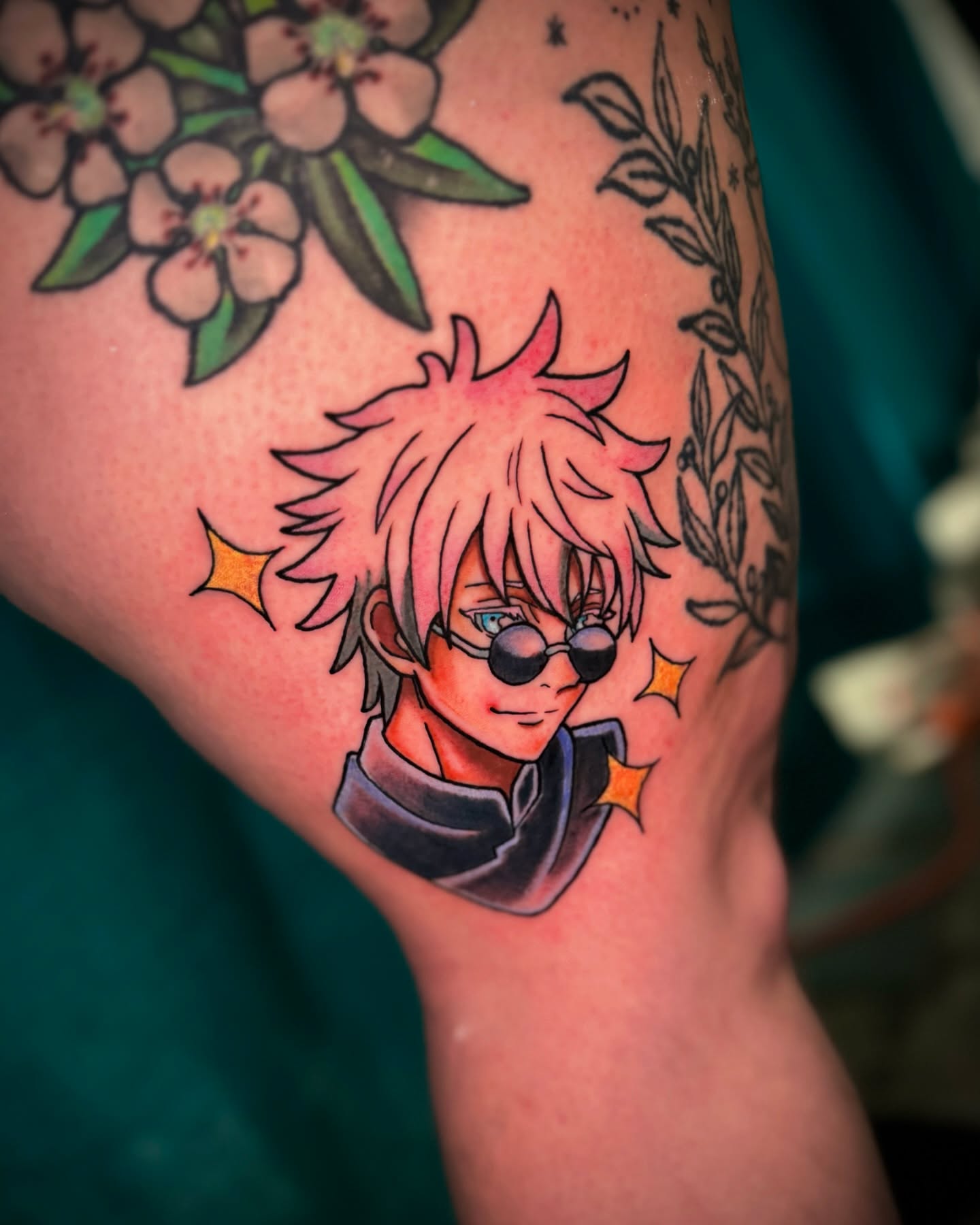 Tattoo by @silverie_inks β anime