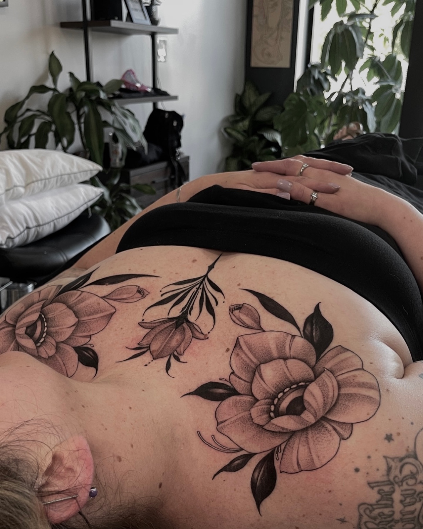 Tattoo by @morrisontattooer — black_and_grey