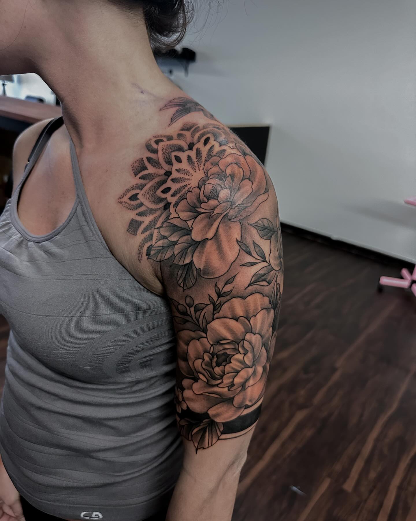 Tattoo by @guzman_tattoo_ — black_and_grey, realism