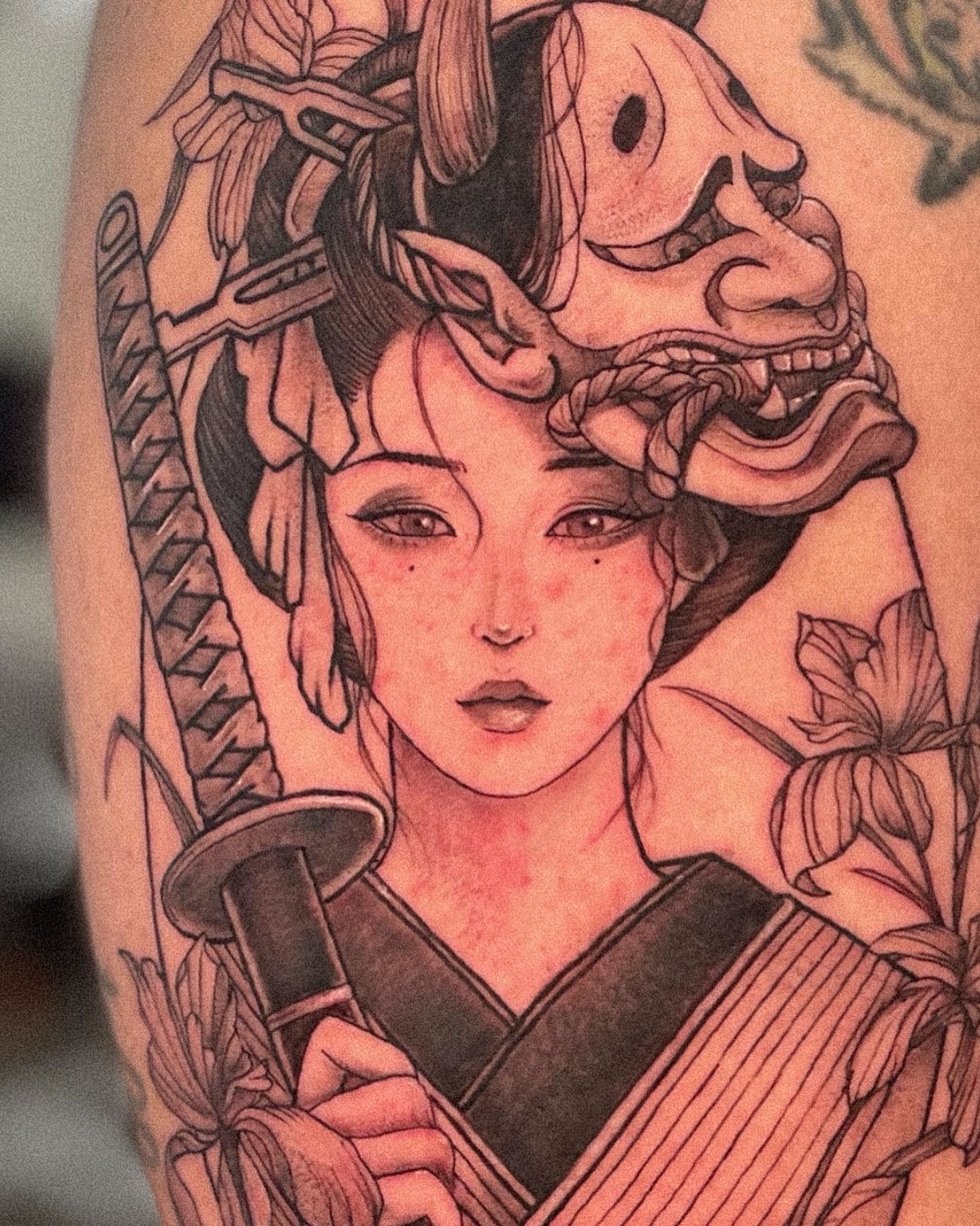 Tattoo by @migeon_tattoo — japanese_irezumi, realism