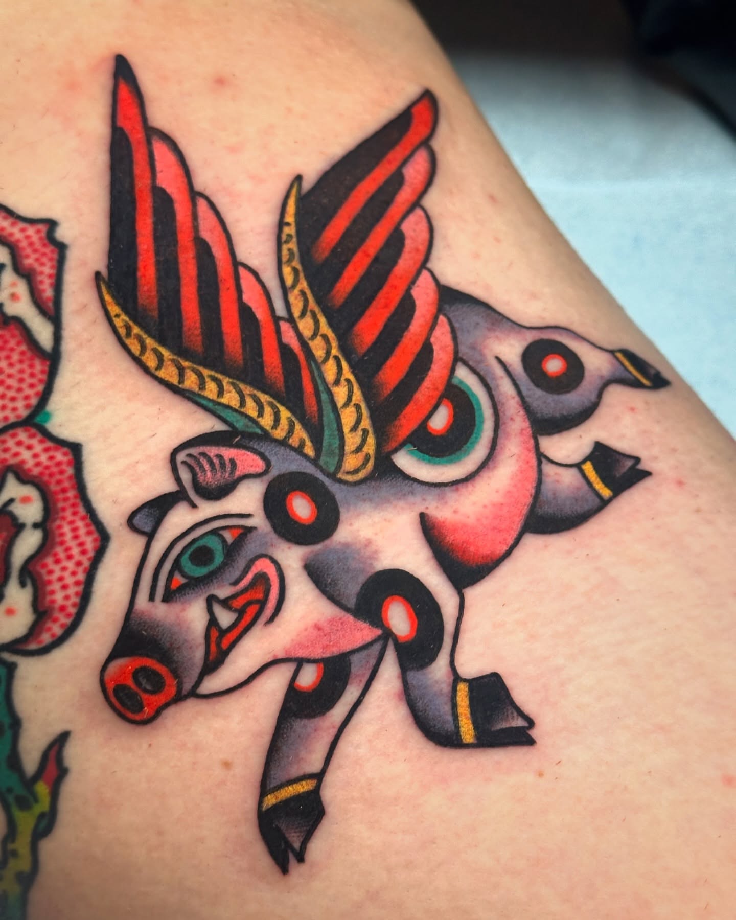 Tattoo by @beexgood — american_traditional