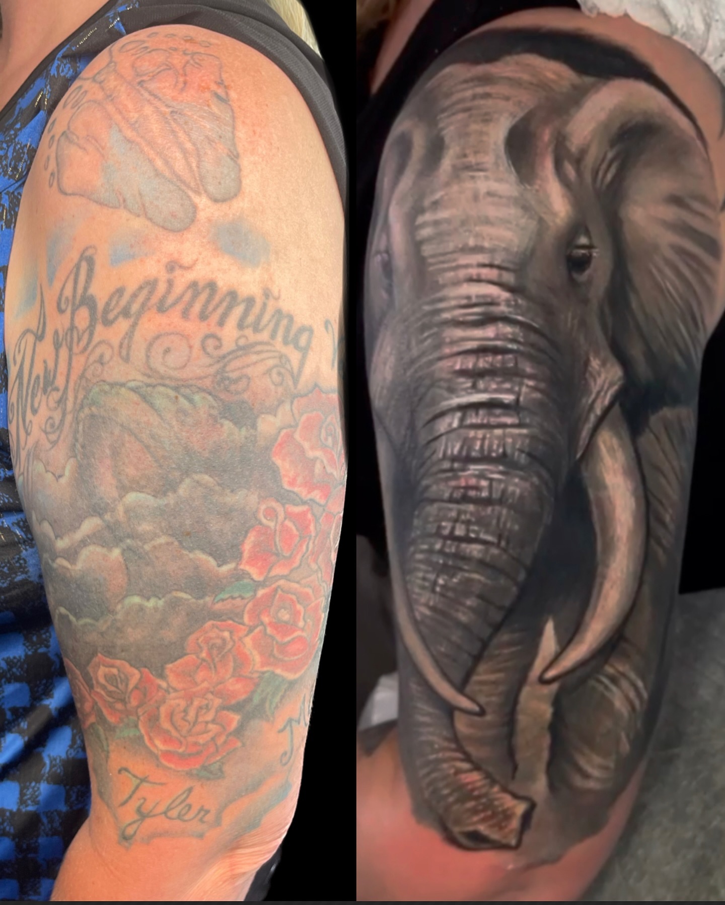Tattoo by @bustattoo — realism, black_and_grey