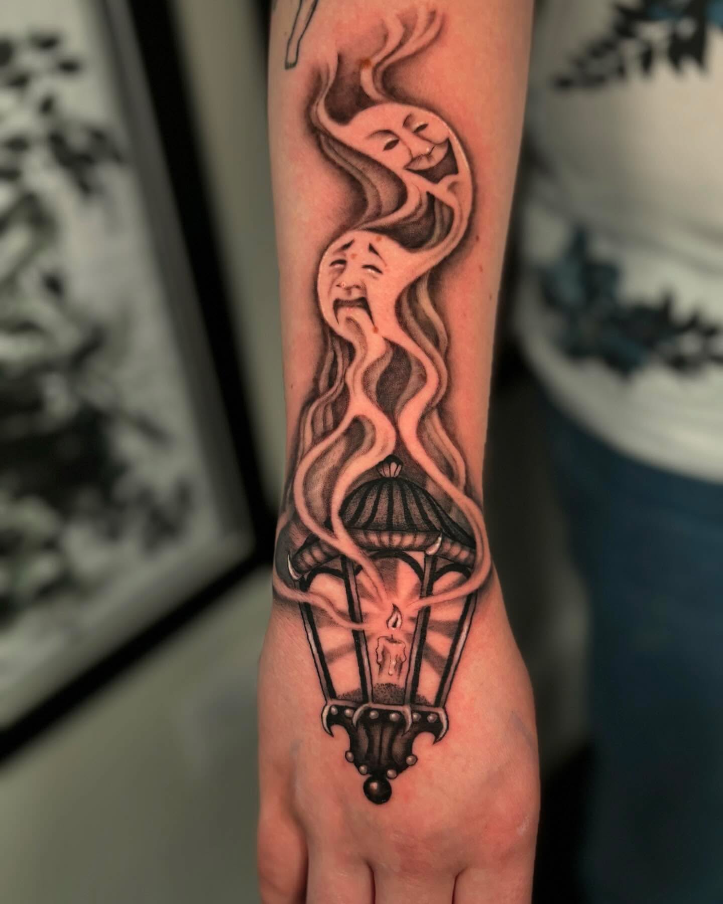Tattoo by @mitchelkelftattoo — black_and_grey, realism