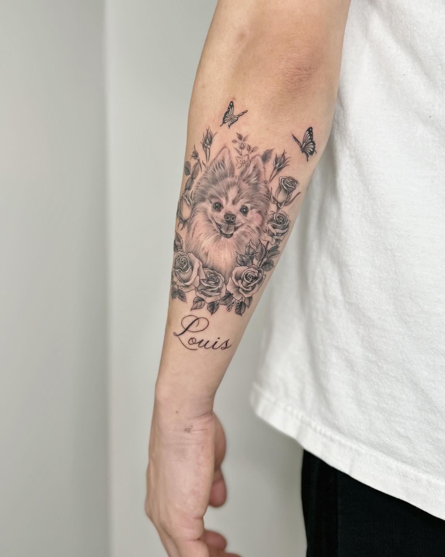 Tattoo by @tattooartistalina β black_and_grey, realism