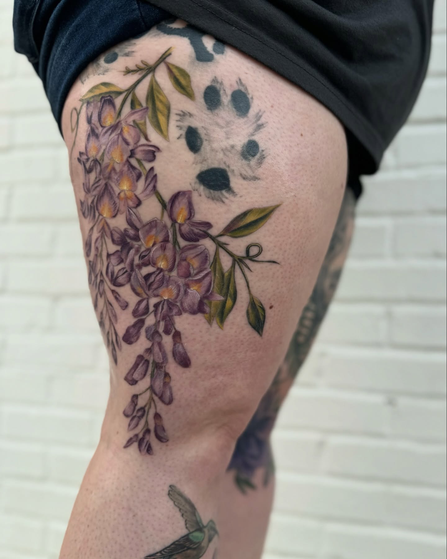 Tattoo by @lyssymo — dotwork, realism