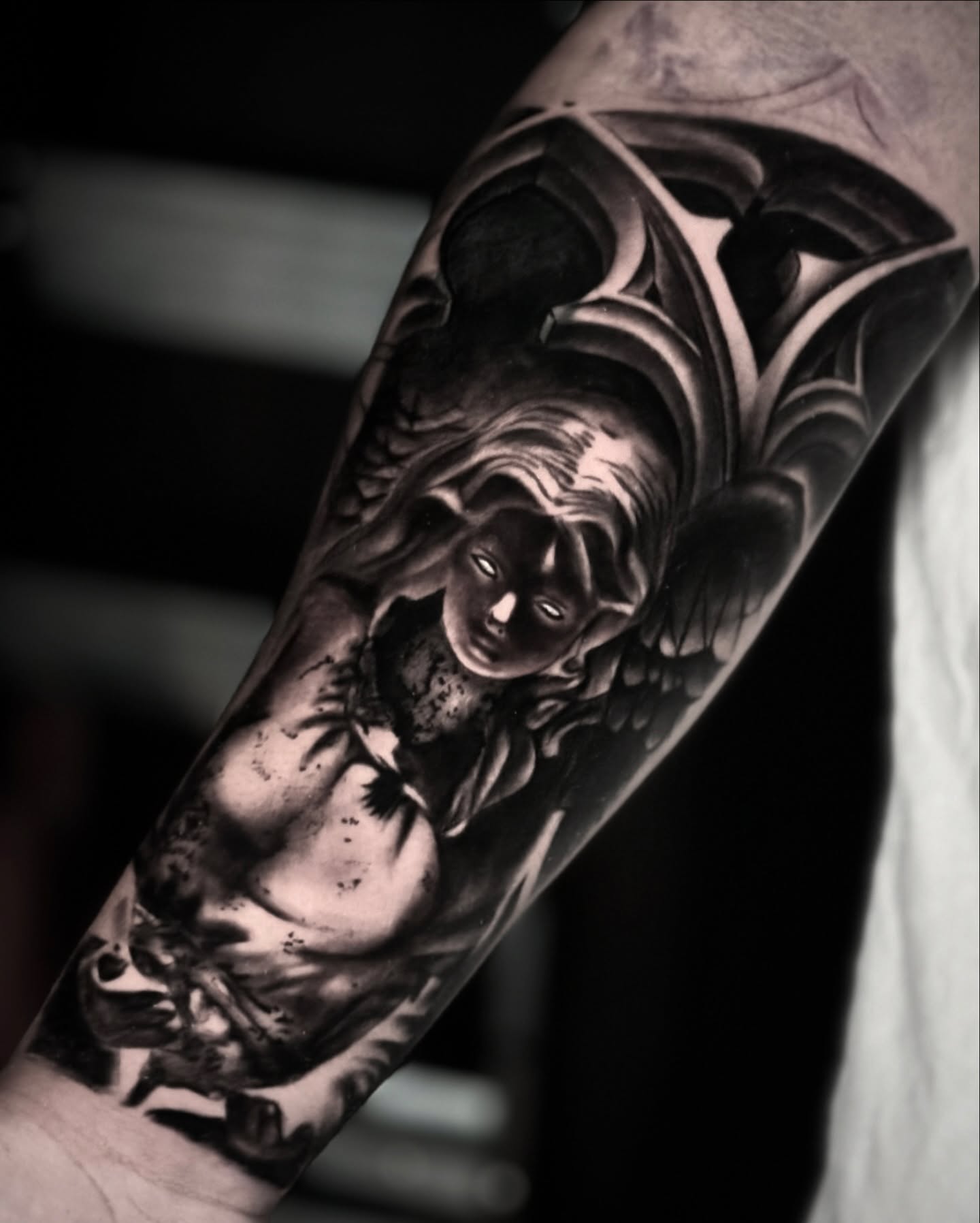 Tattoo by @blakeferonetattoo β black_and_grey, realism