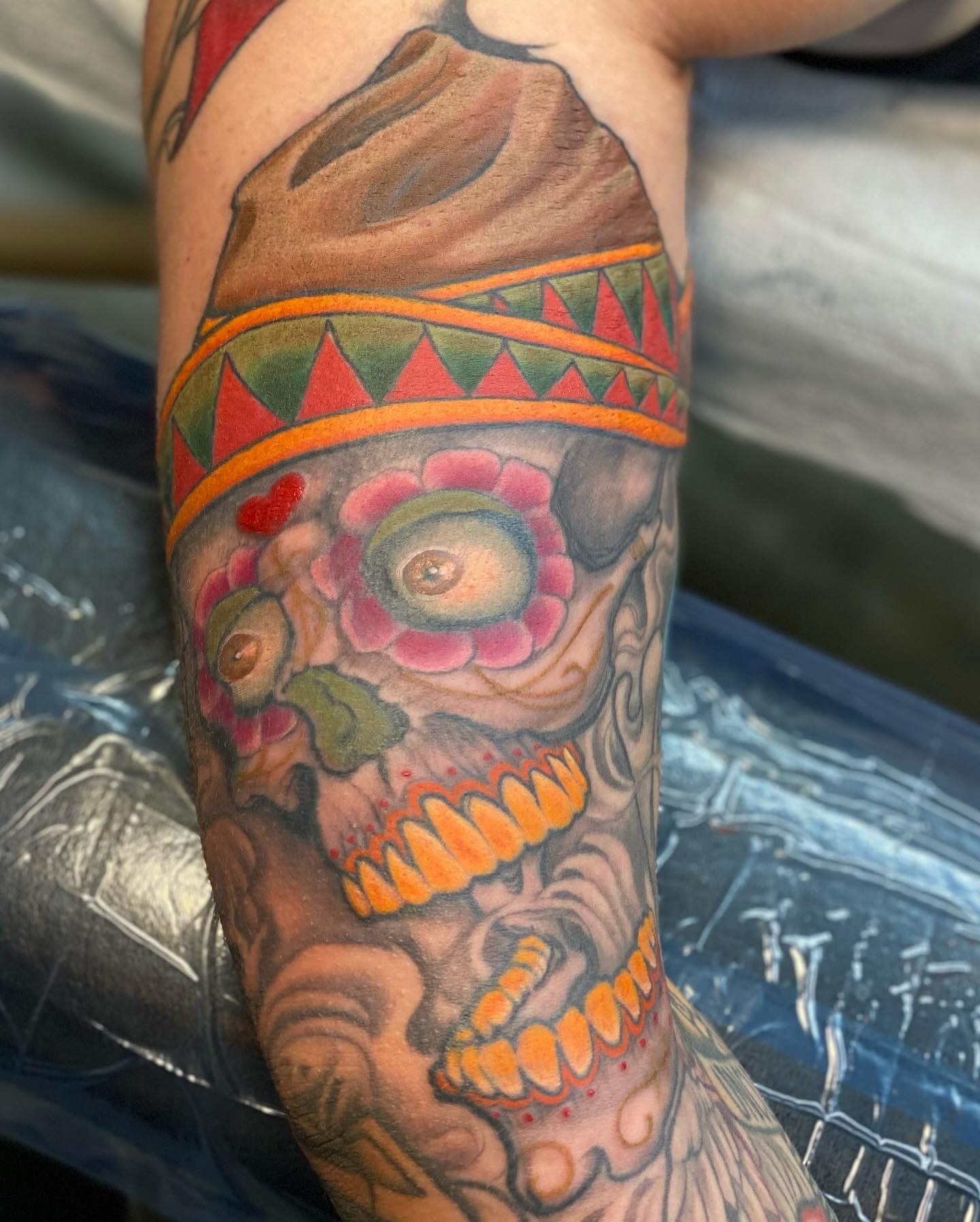 Tattoo by @omaredmisontattooer — chicano