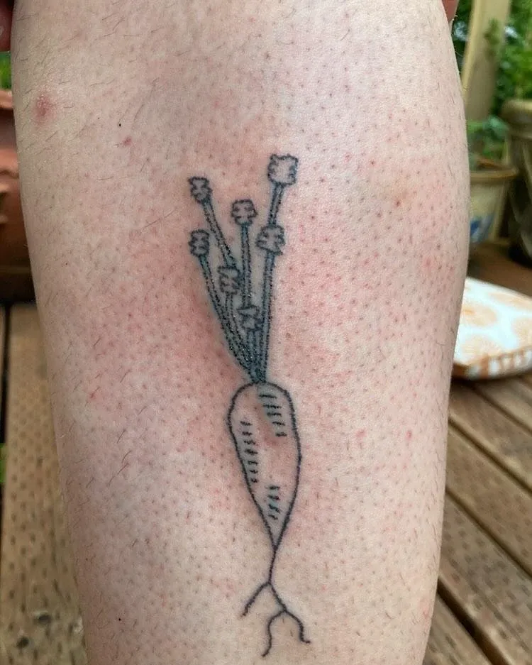Tattoo by @sticky.geranium.tattoos — black_and_grey